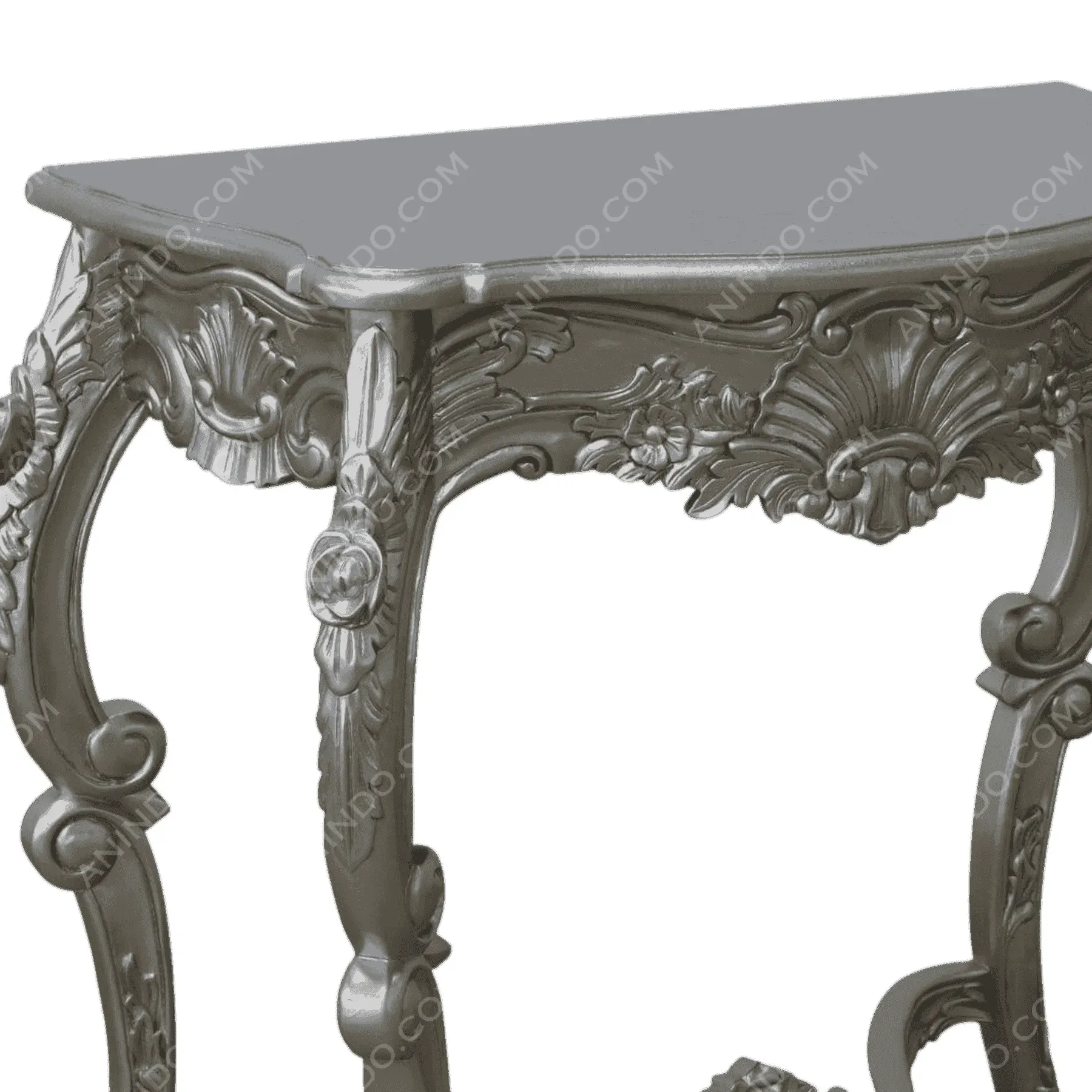 Silvered Rococo Console - Image 3
