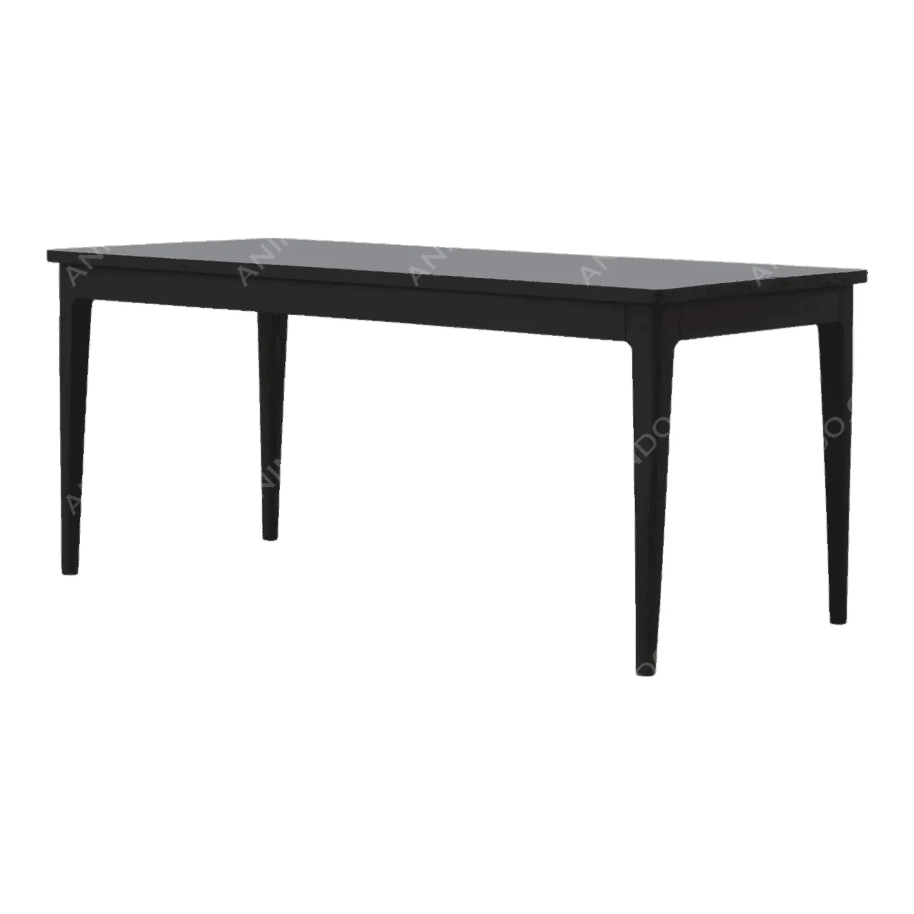 Shaker Console Table (Ebonized) - Image 3