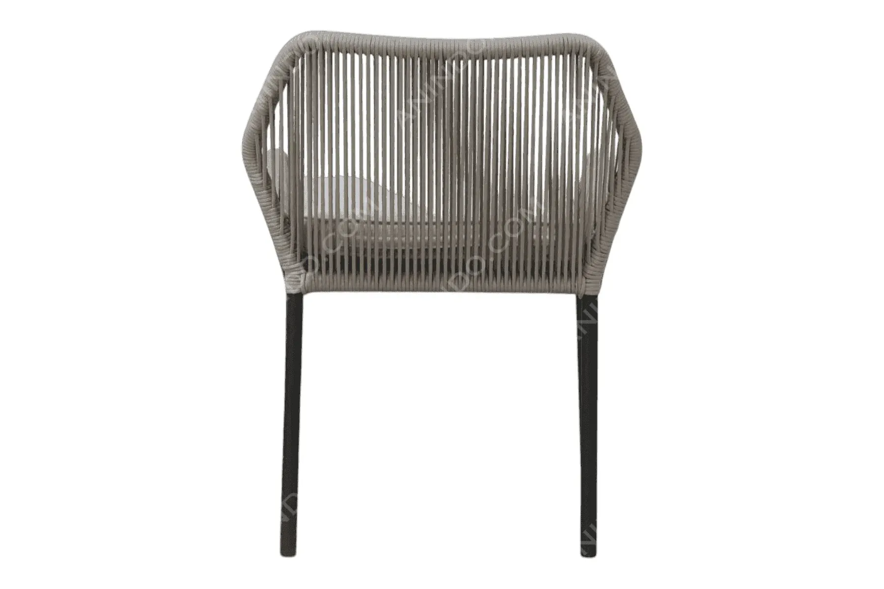Milano Rope Dining Chair (Grey) - Image 5