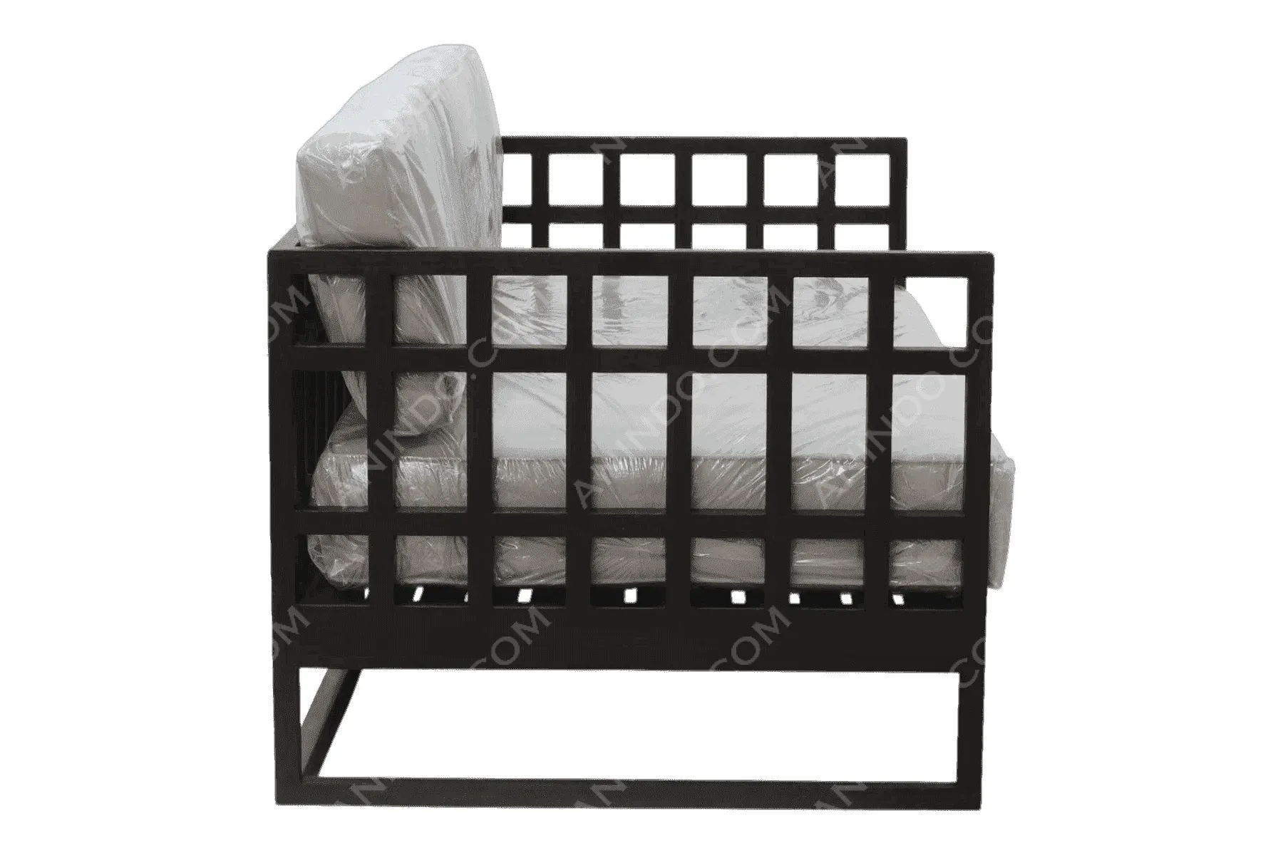 Industrial Slat Sofa - Image 4