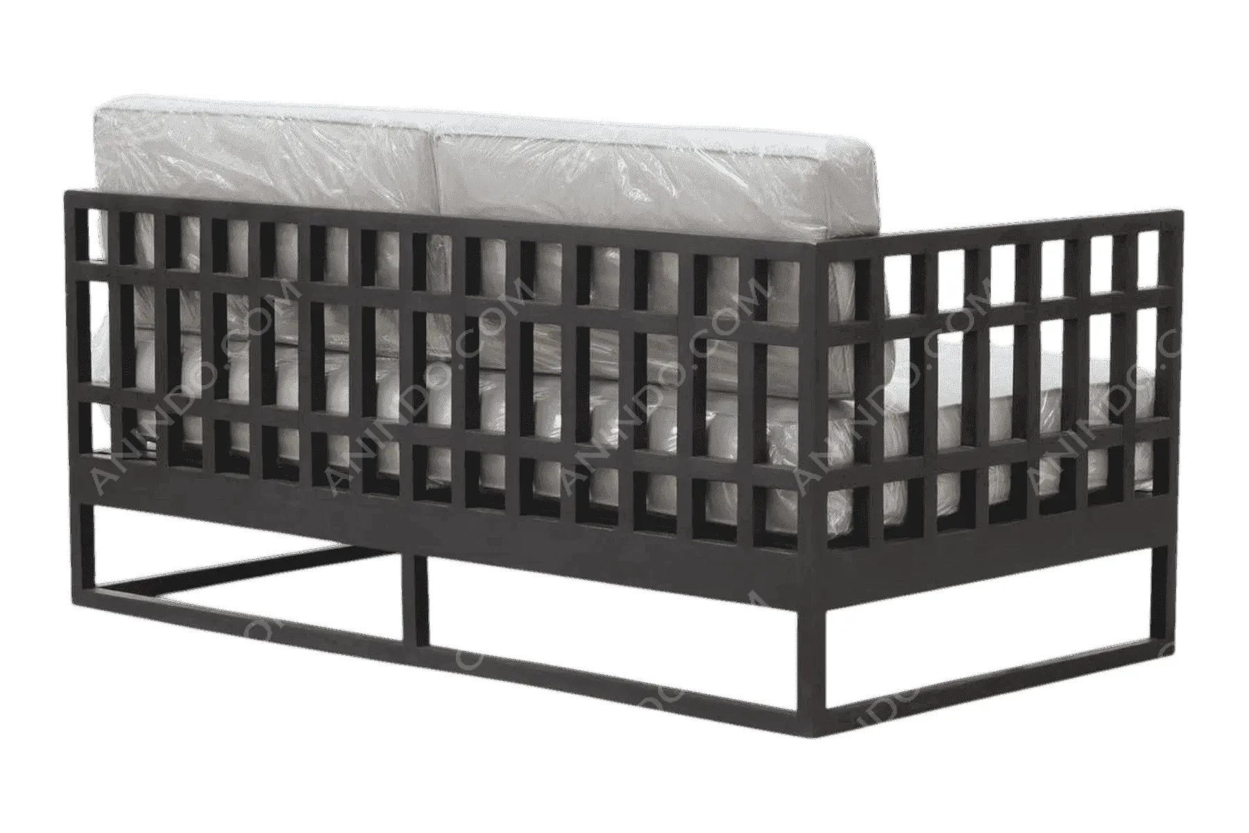 Industrial Slat Sofa - Image 3