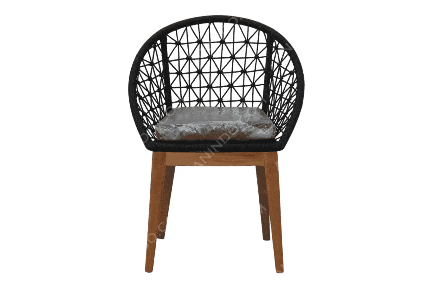 Nest Woven Lounge Chair (Black)