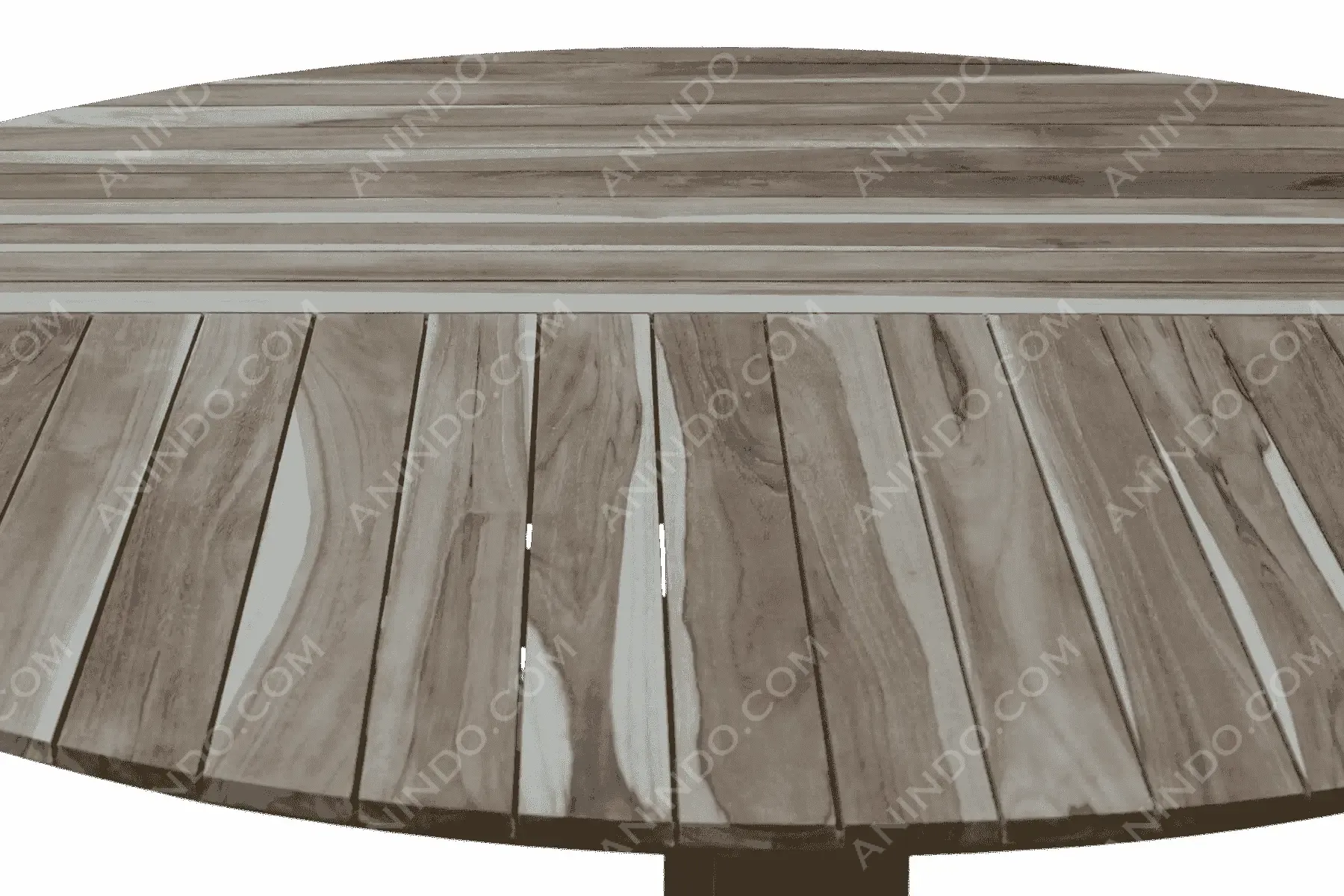 Trestle Slatted Table - Image 5