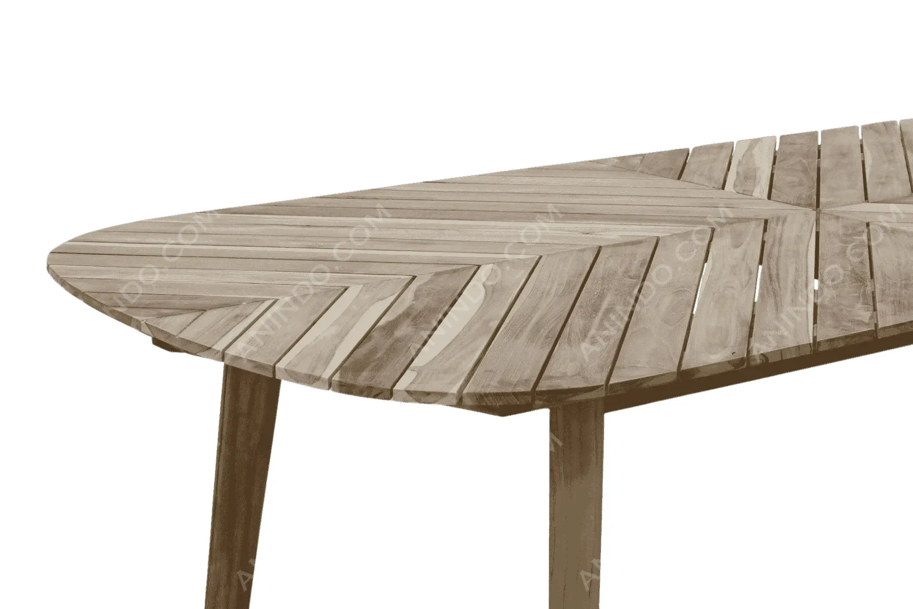 Chevron Parquet Table - Image 2