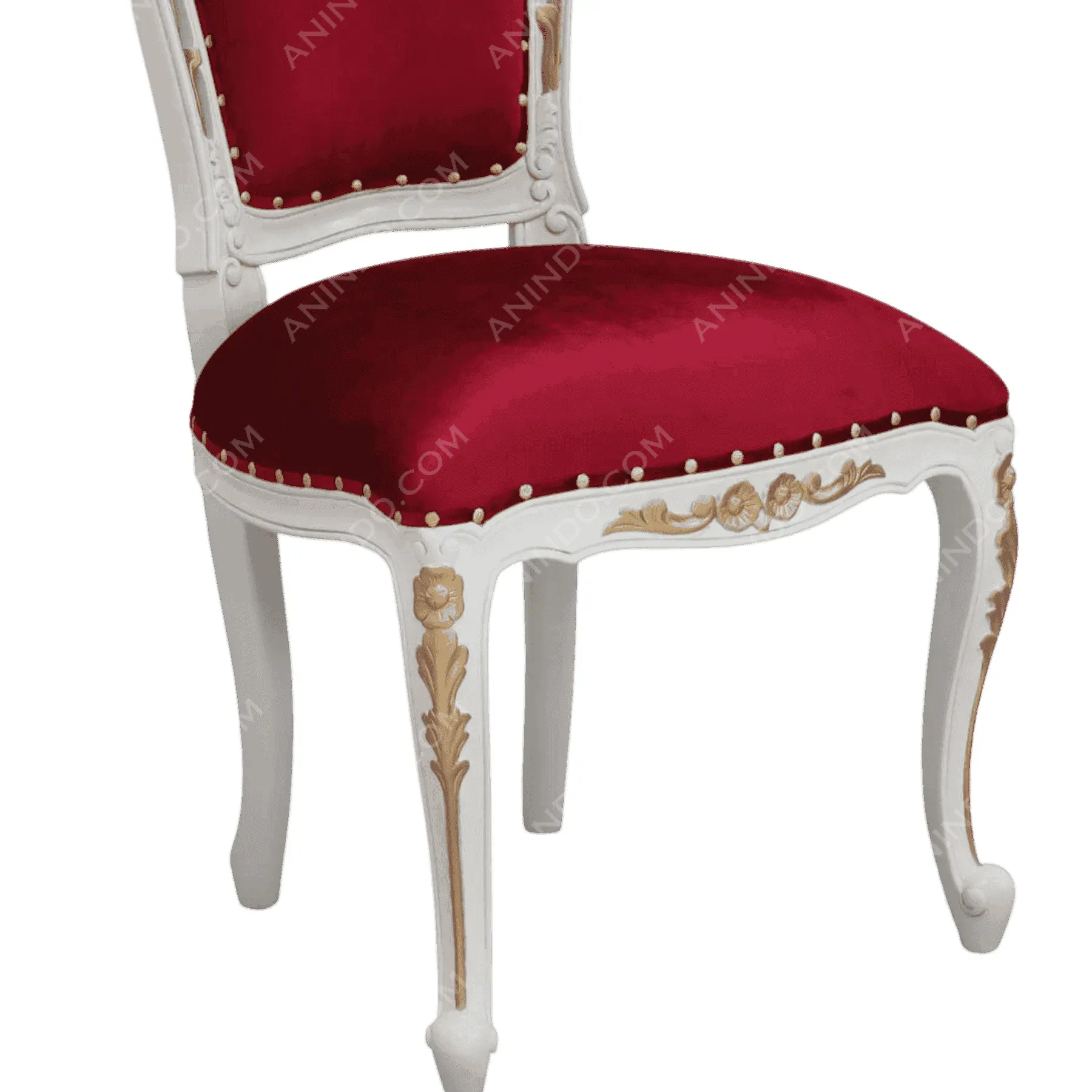 Royal Velvet Dining Chair - Image 4