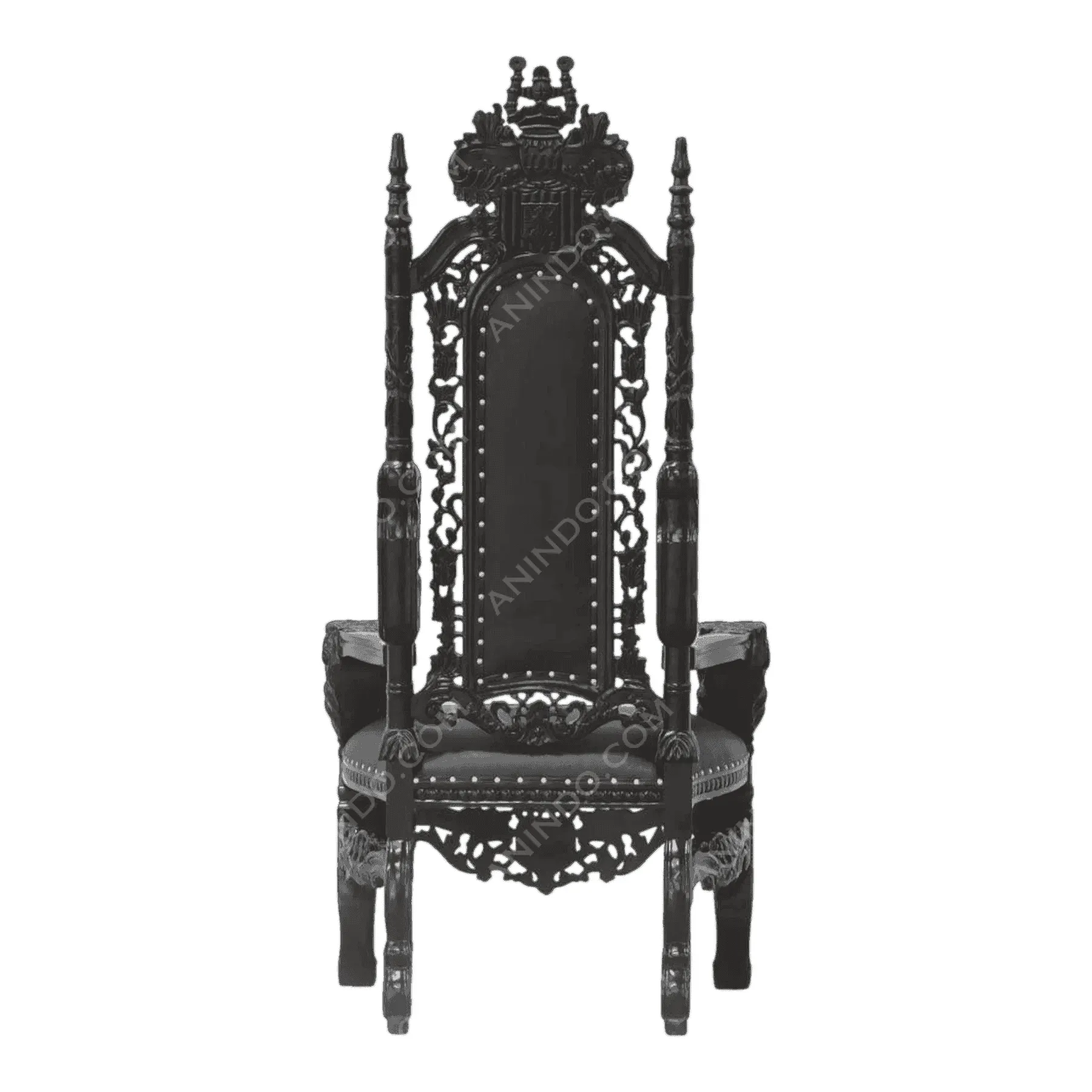 Gothic Throne Chair - Image 6
