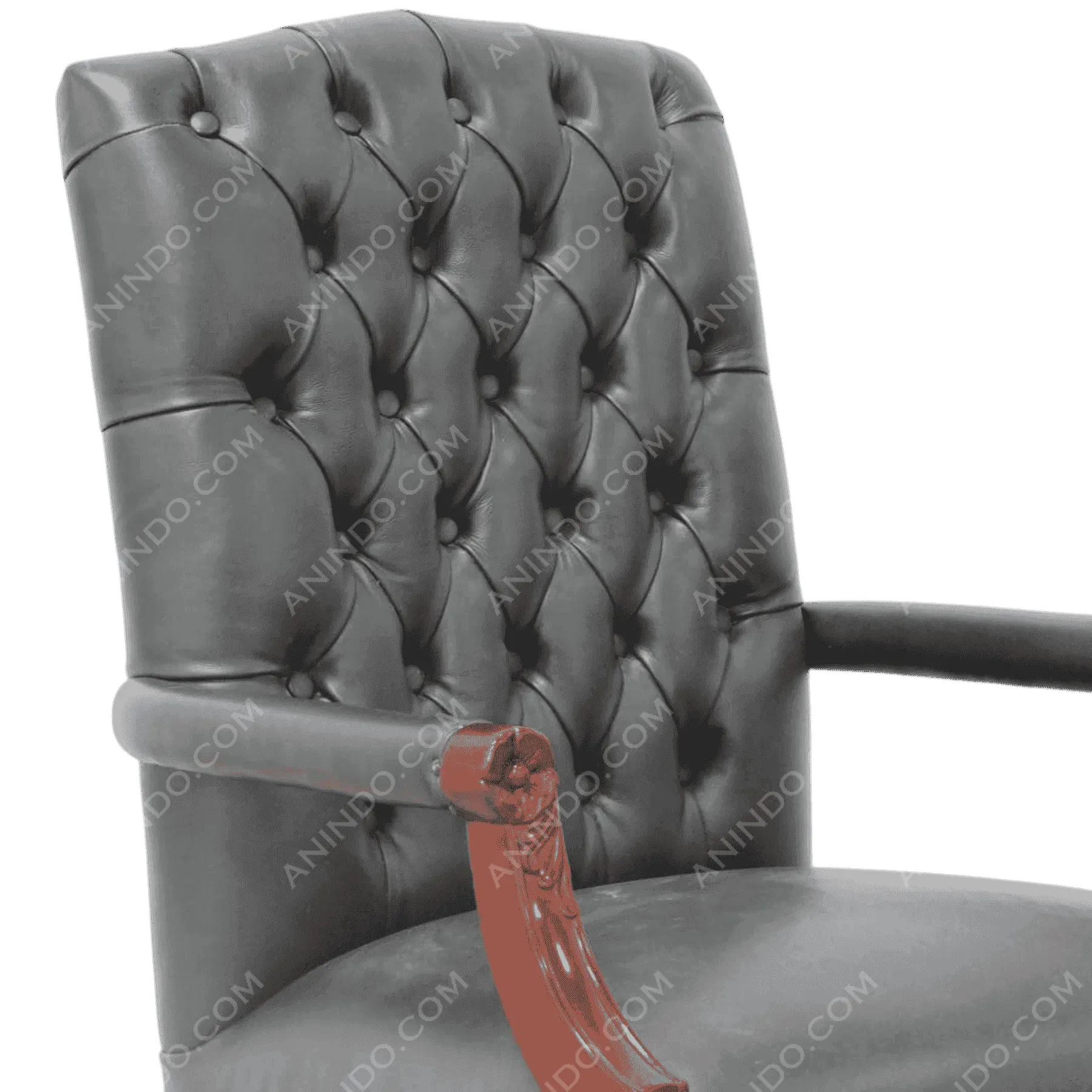 Executive Tufted Office Chair - Image 6