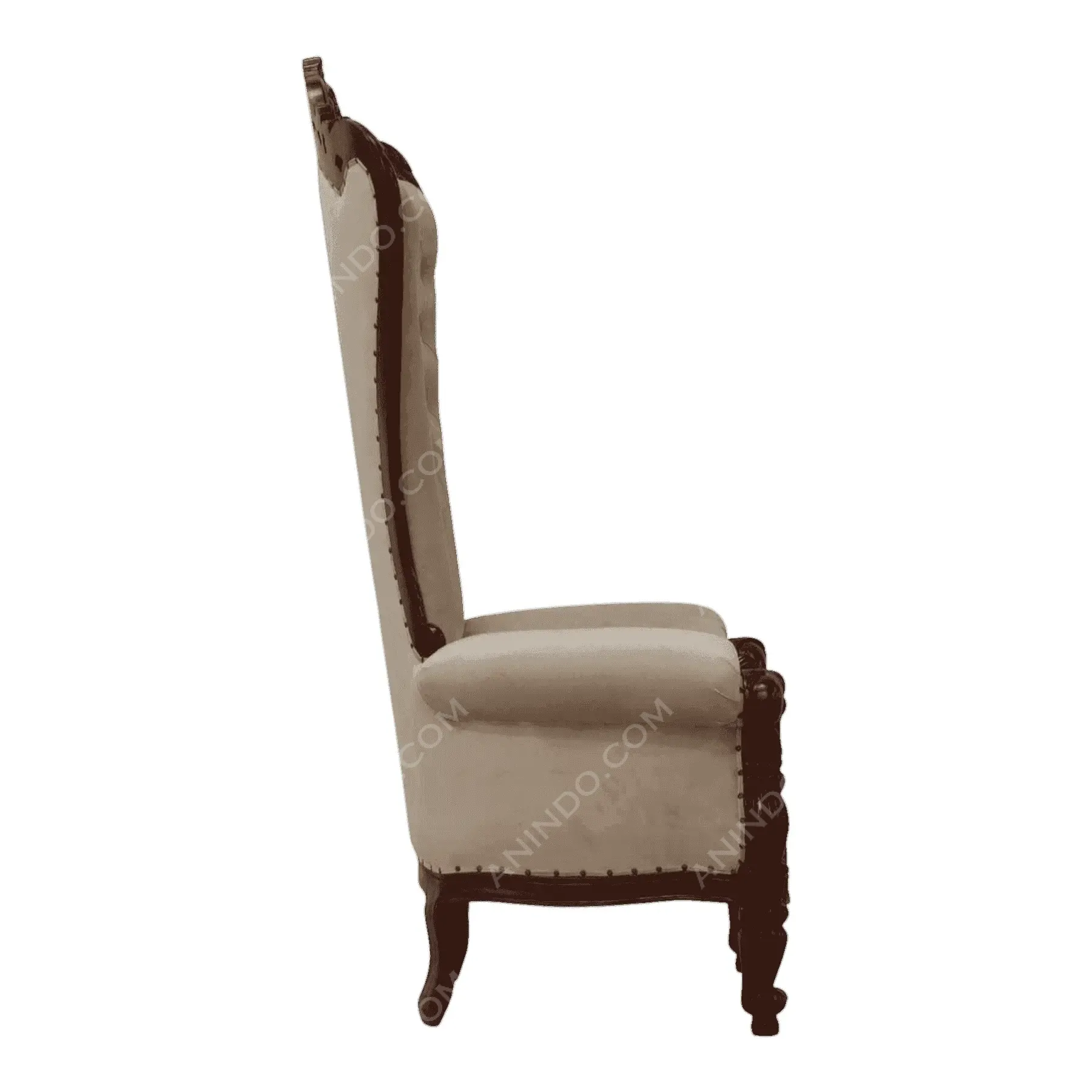 Highback Tufted Armchair - Image 4