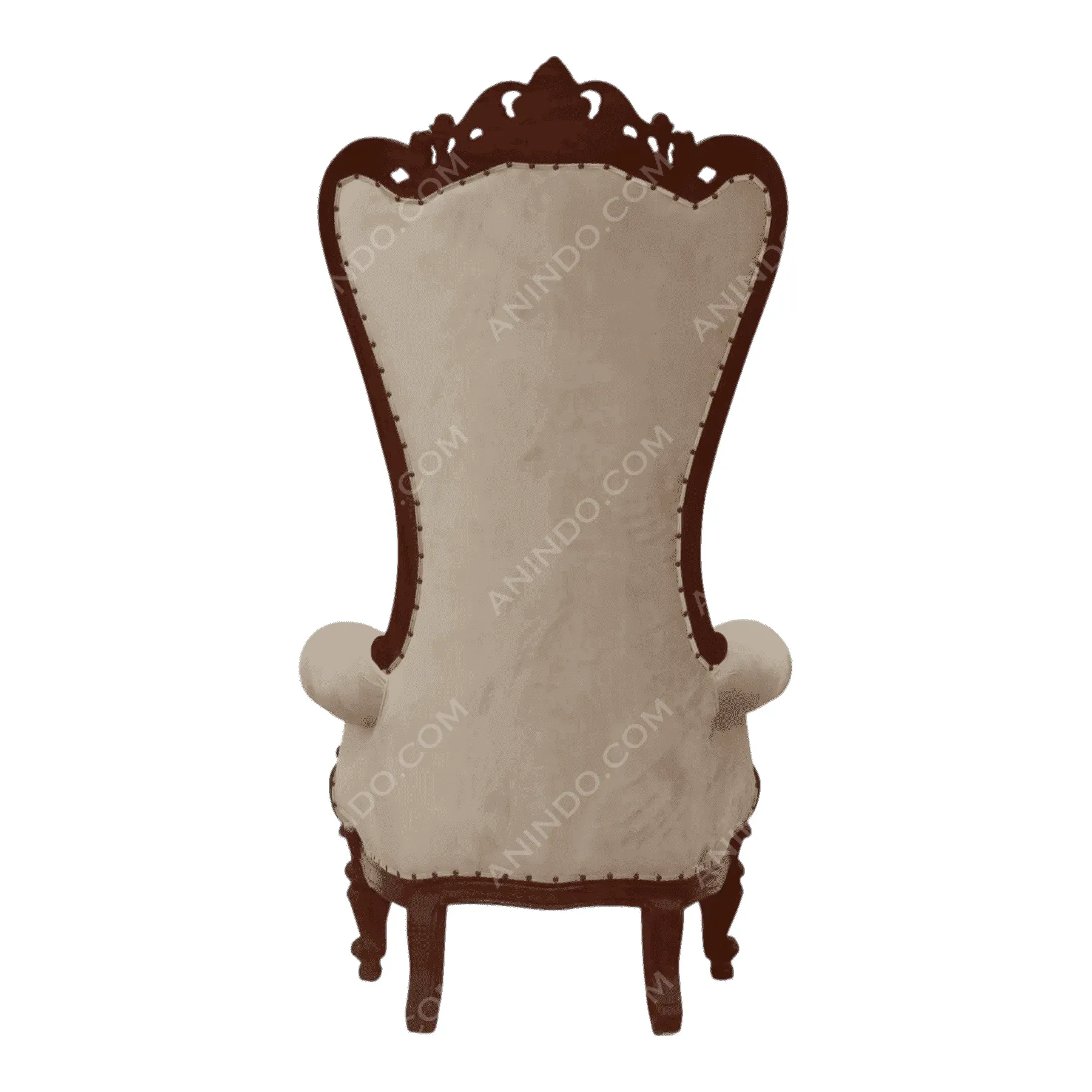 Highback Tufted Armchair - Image 6