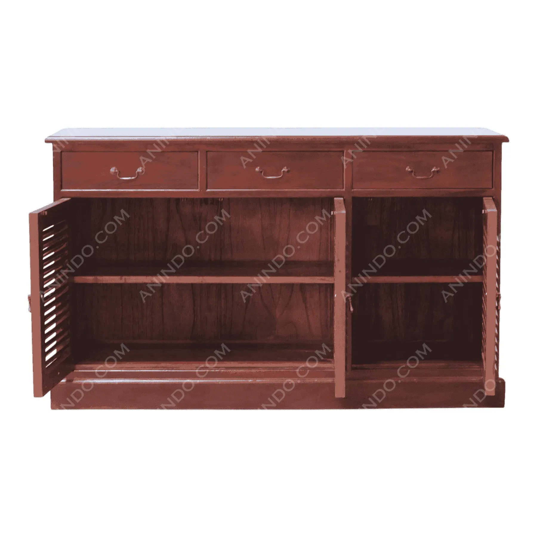 Colonial Louvered Sideboard - Image 2
