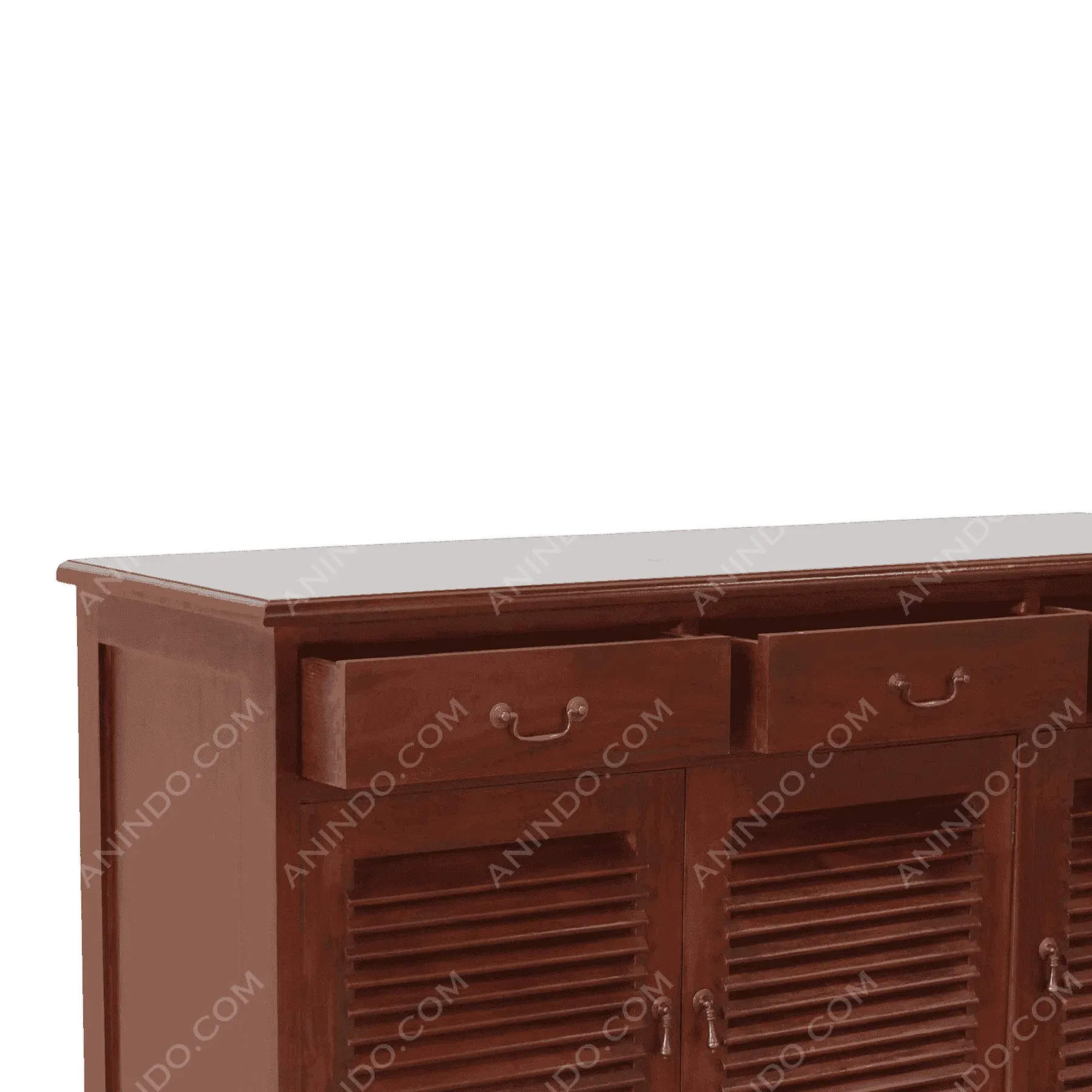 Colonial Louvered Sideboard - Image 4