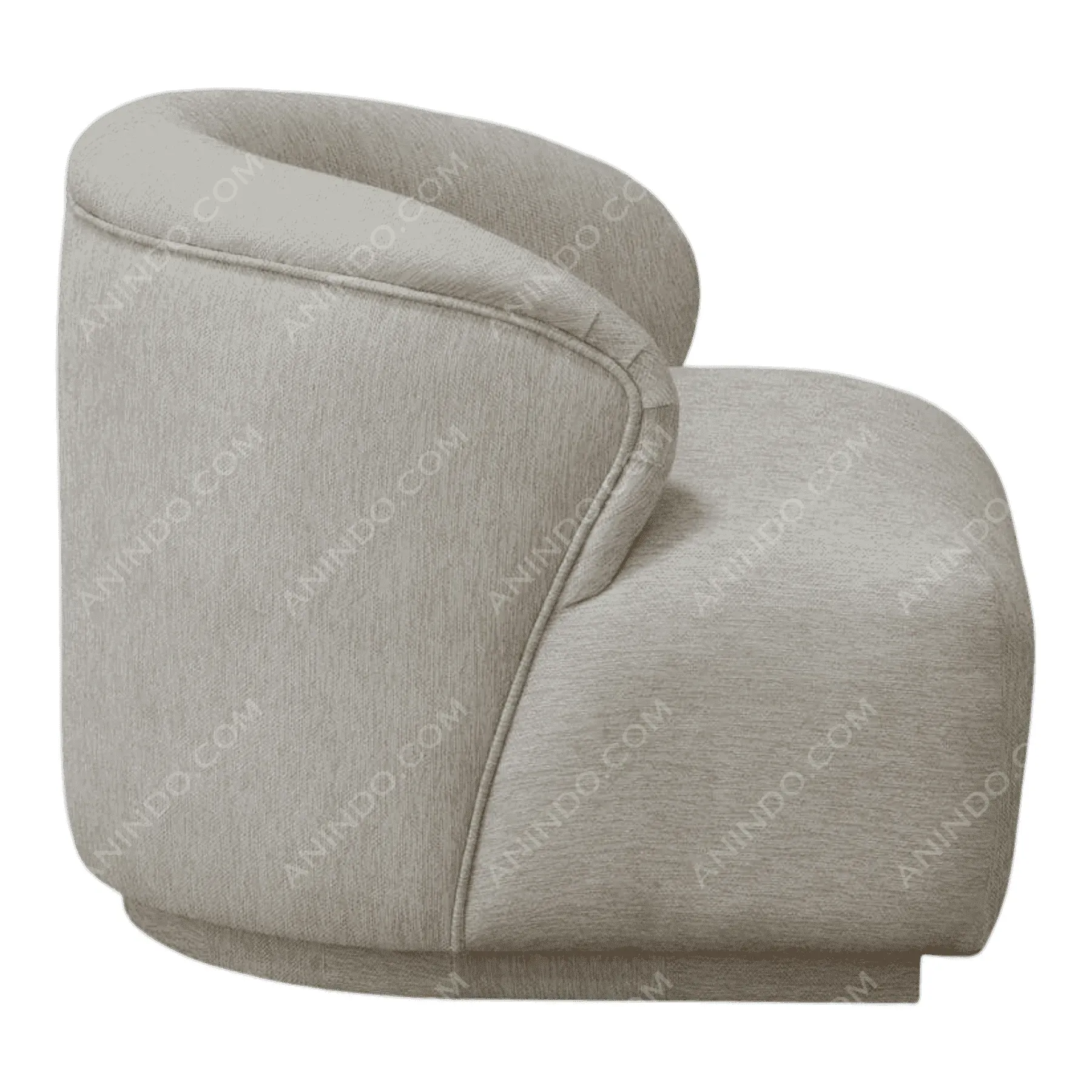 Lado Armless Lounge Chair - Image 3