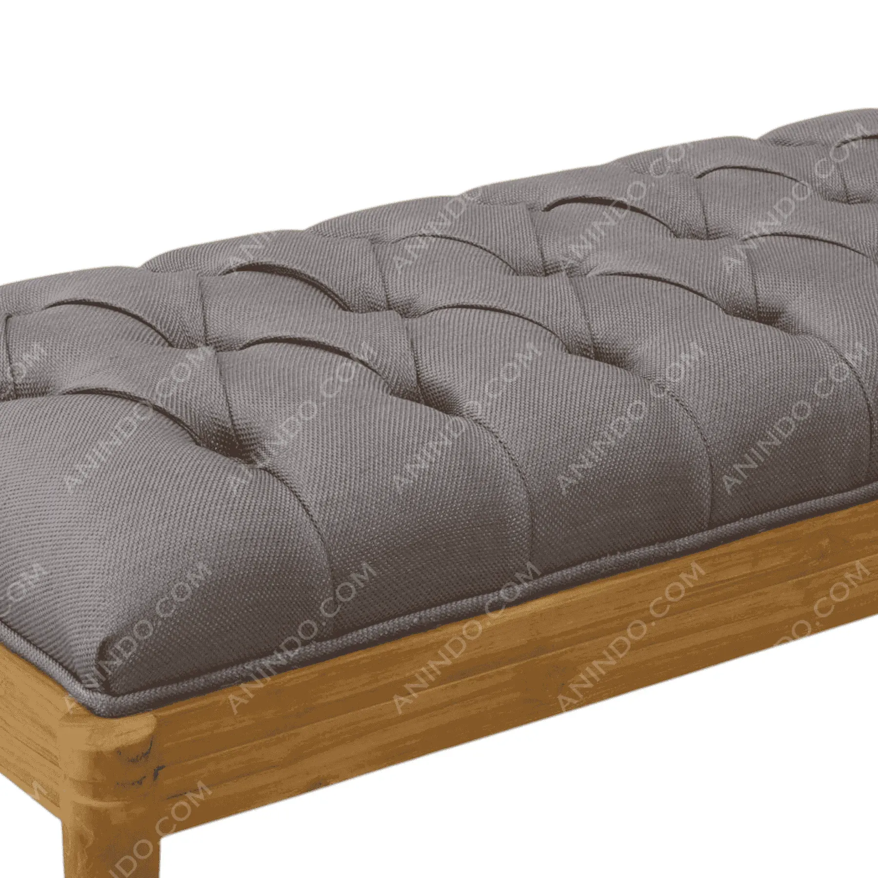 Regent Tufted Bench - Image 3