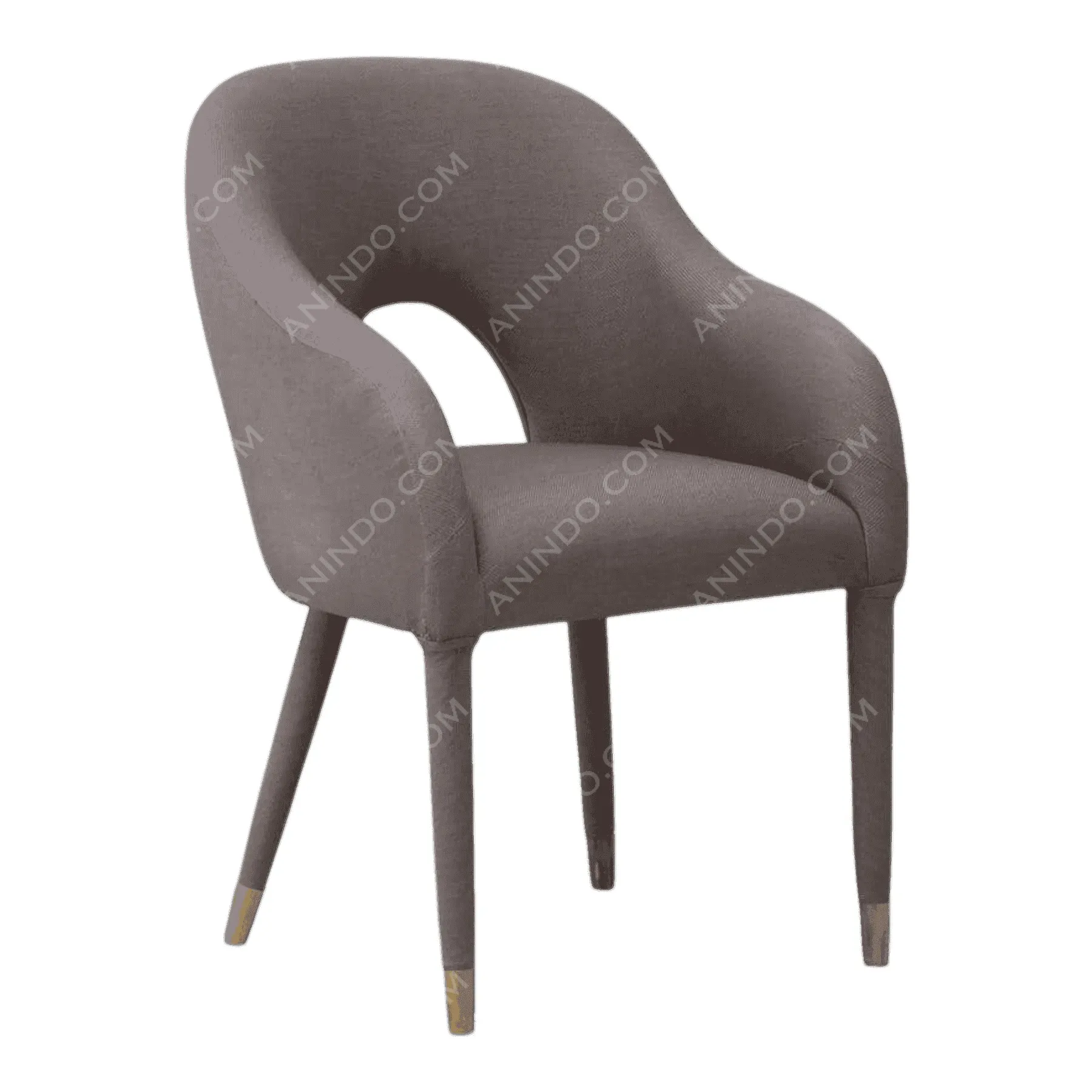 Crescent Cutout Armchair - Image 2