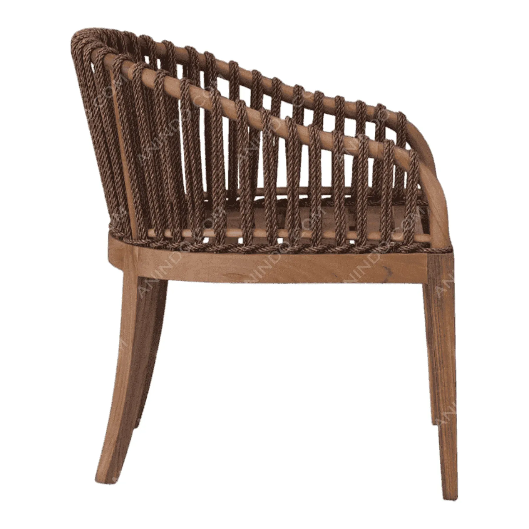 Java Rope Dining Chair - Image 4