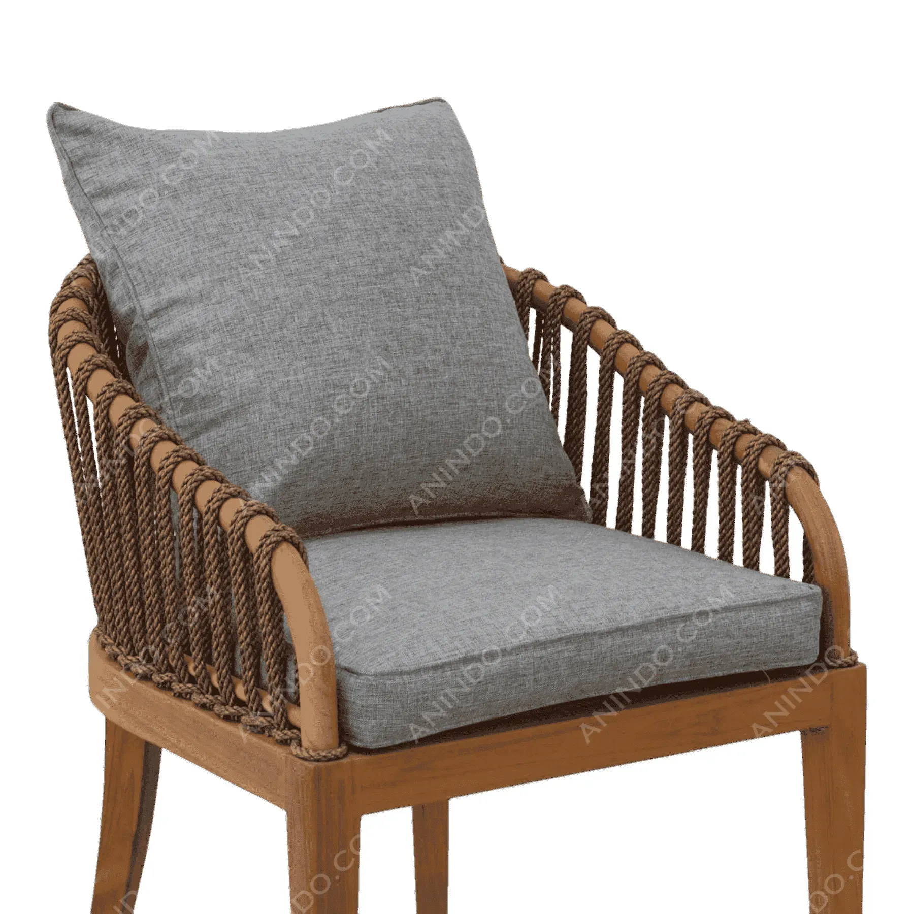 Java Rope Lounge Chair - Image 3