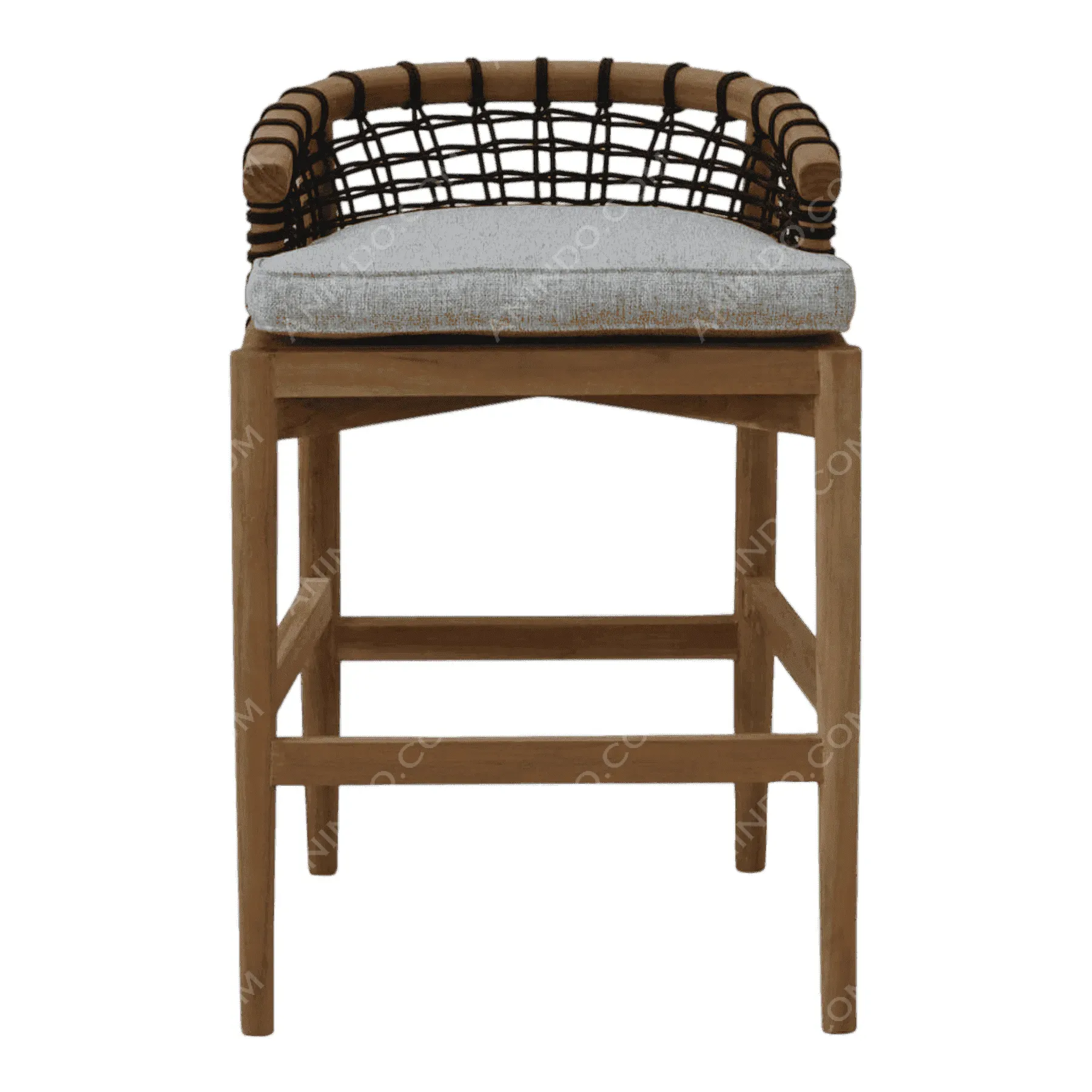 Coastal Weave Bar Stool
