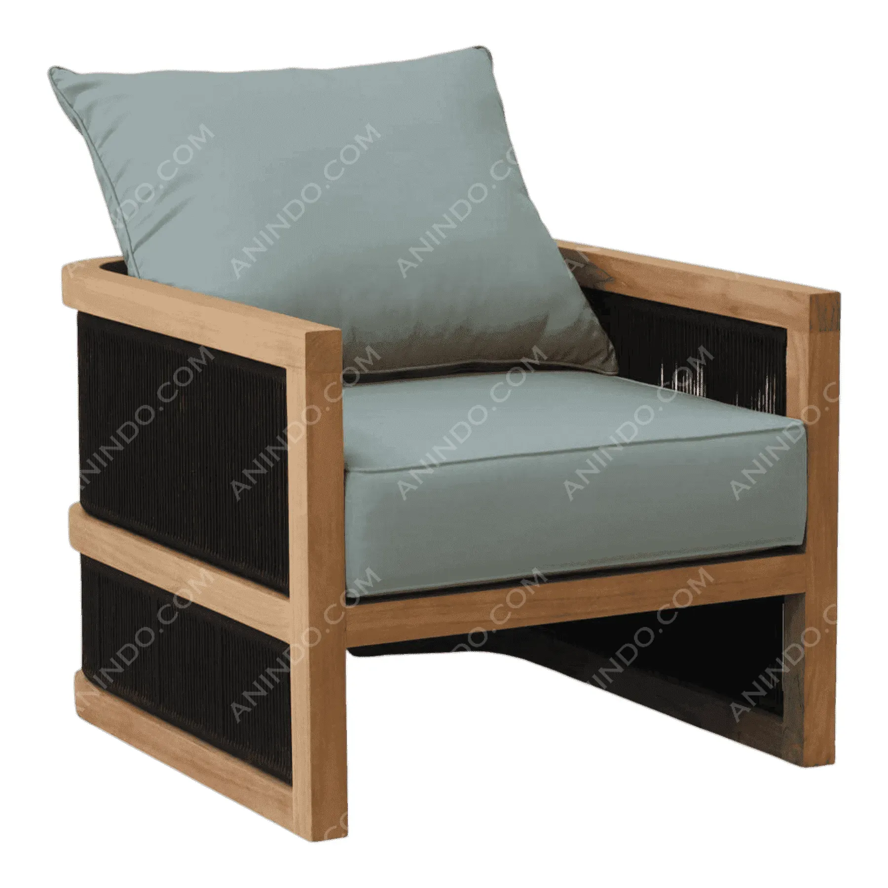 Haven Teak Club Chair - Image 2