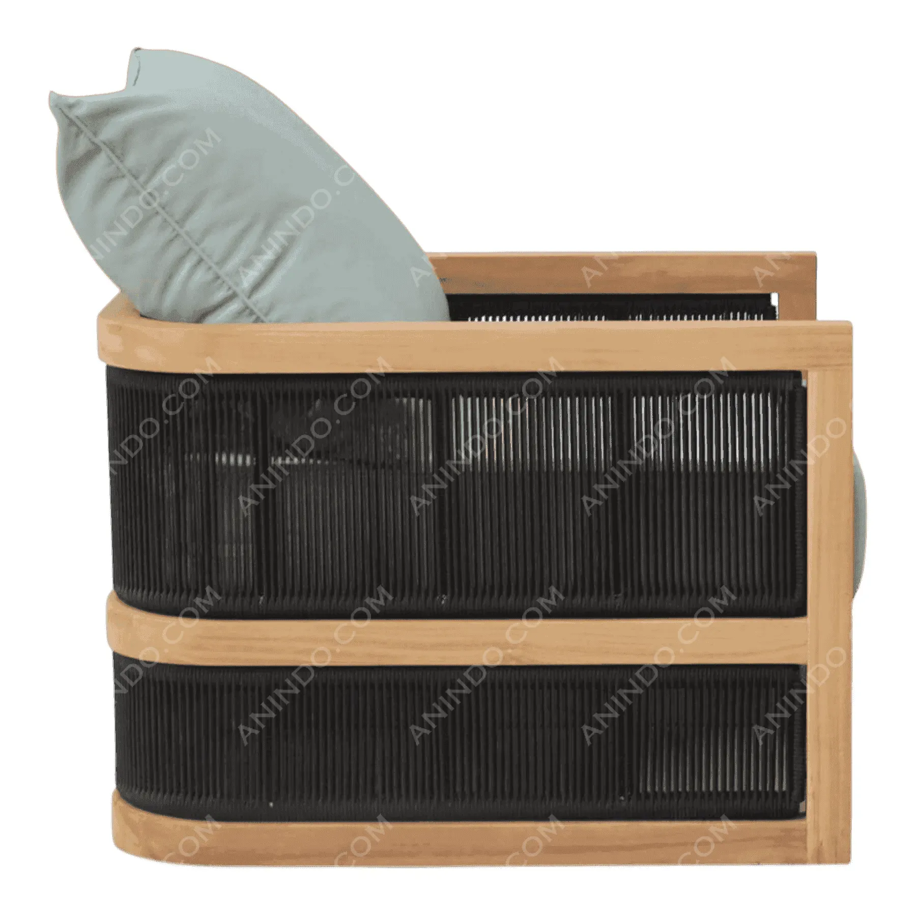 Haven Teak Club Chair - Image 3