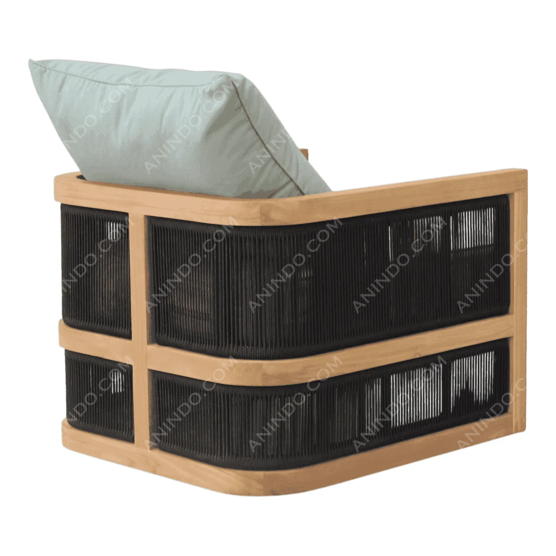 Haven Teak Club Chair - Image 4