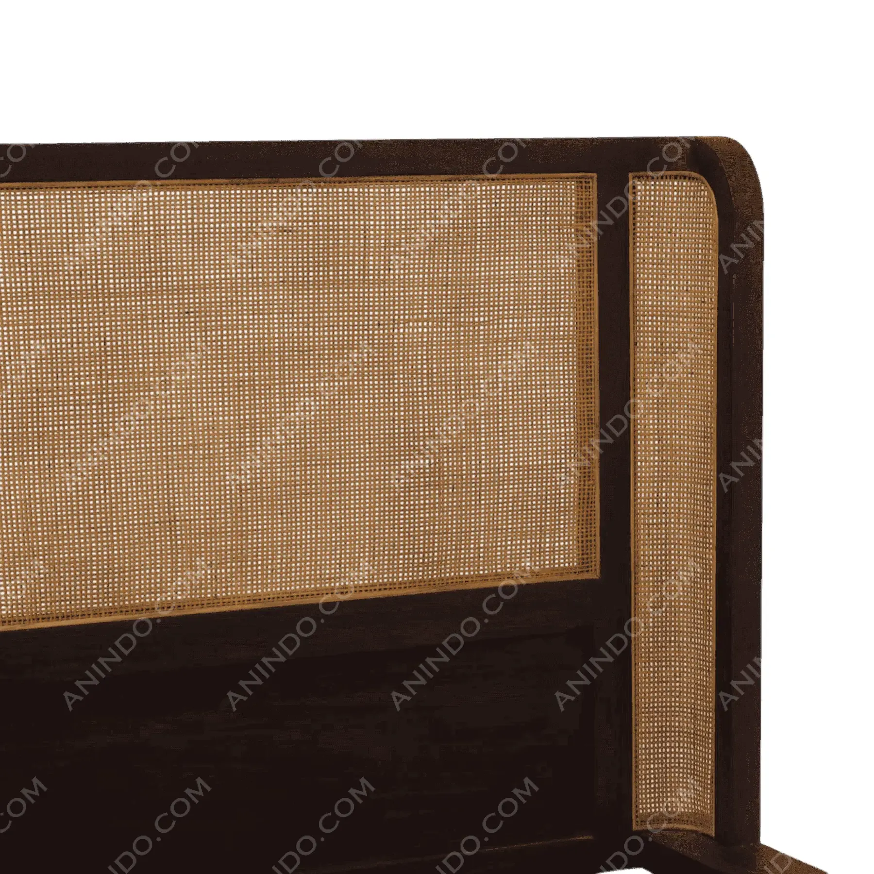 Bali Rattan Panel Bed - Image 4