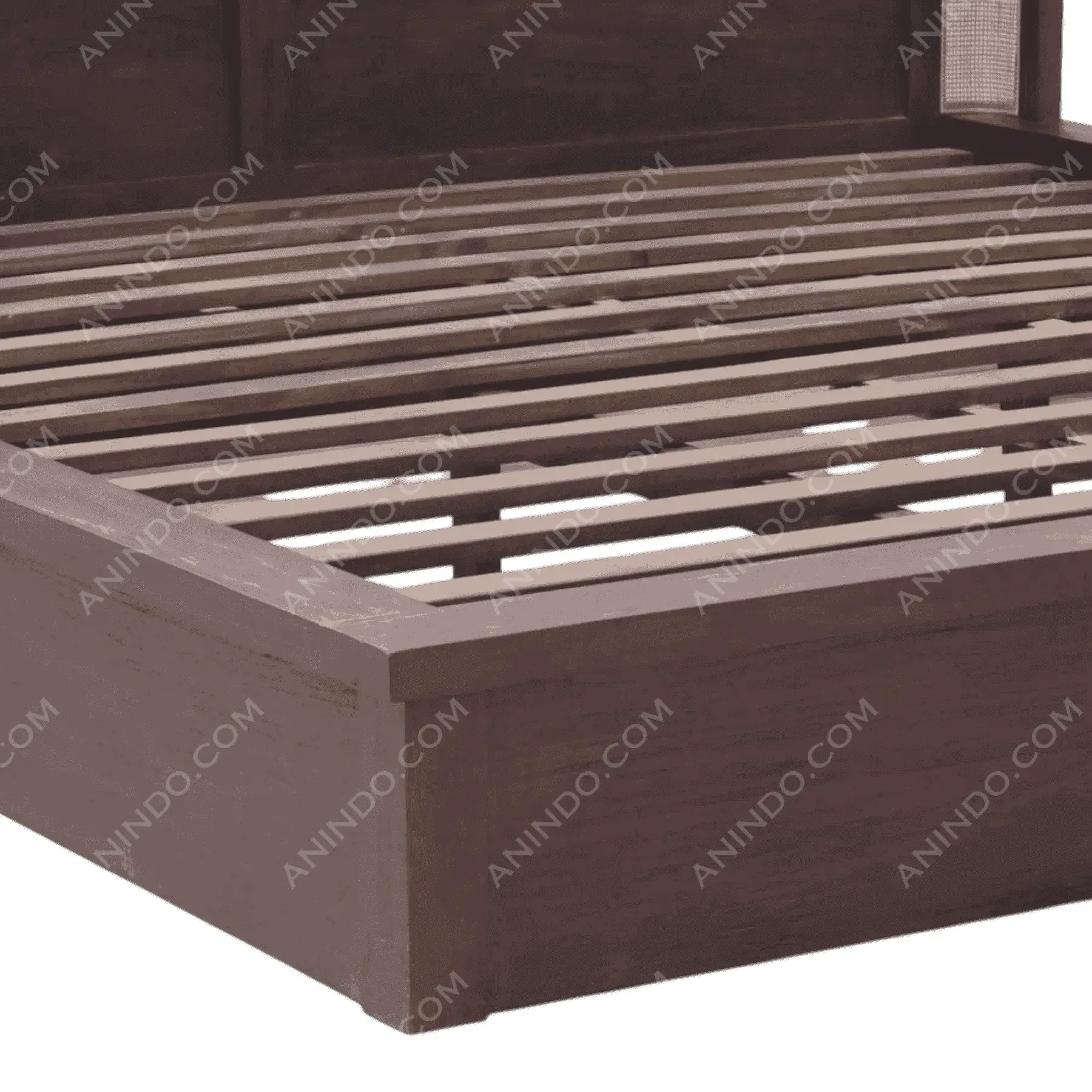 Bali Rattan Panel Bed - Image 6
