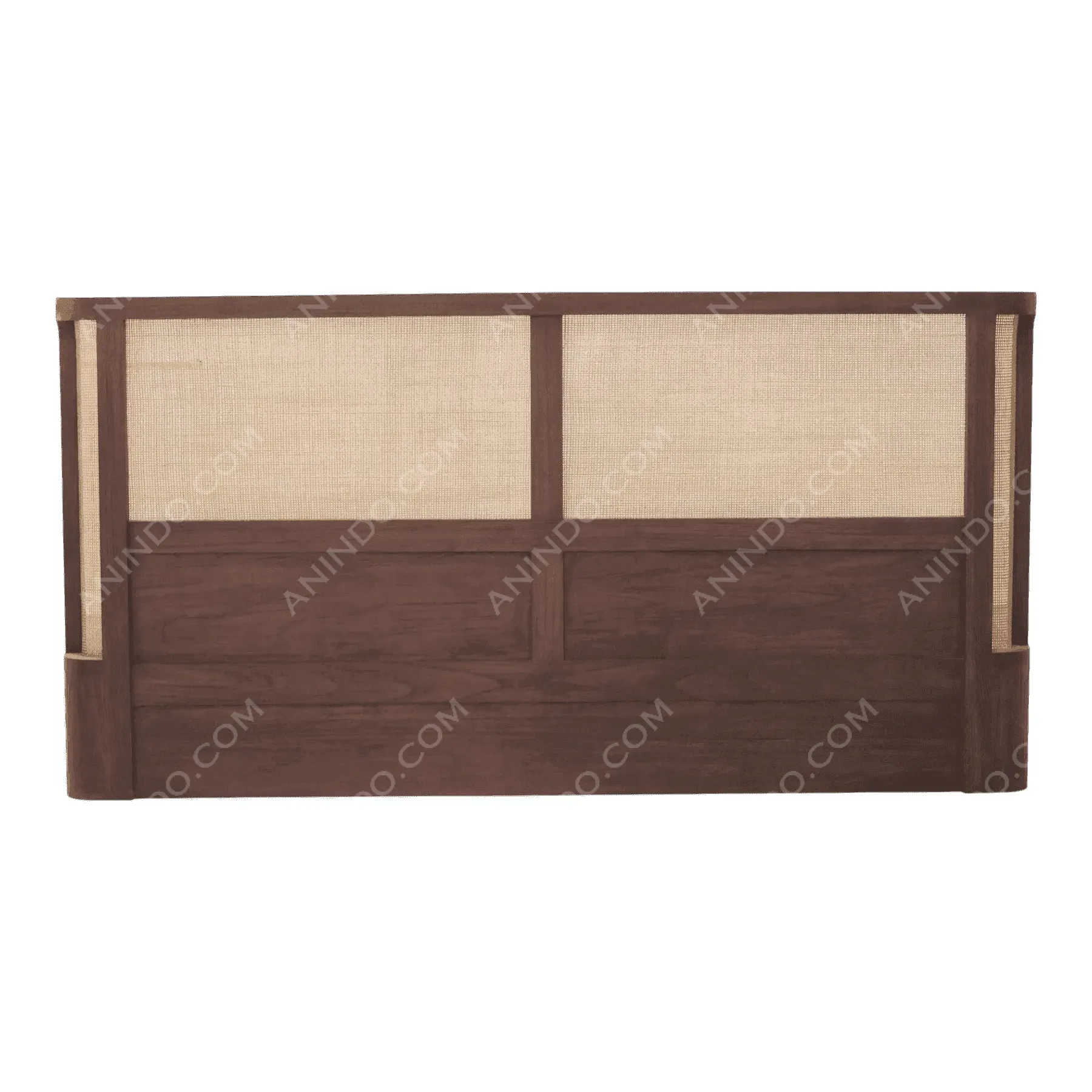 Bali Rattan Panel Bed - Image 2