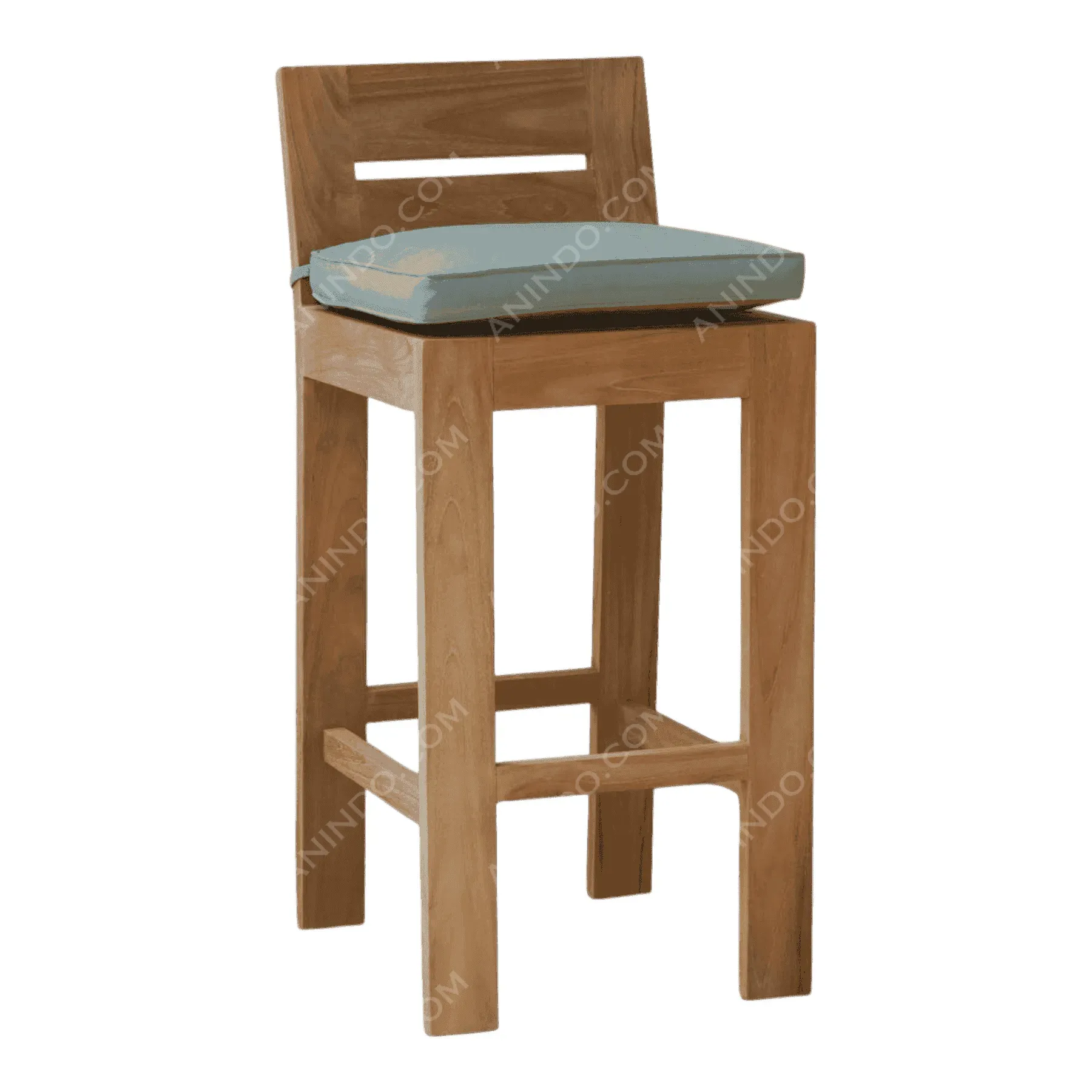 Horizon Teak Bar Stool - Image 2