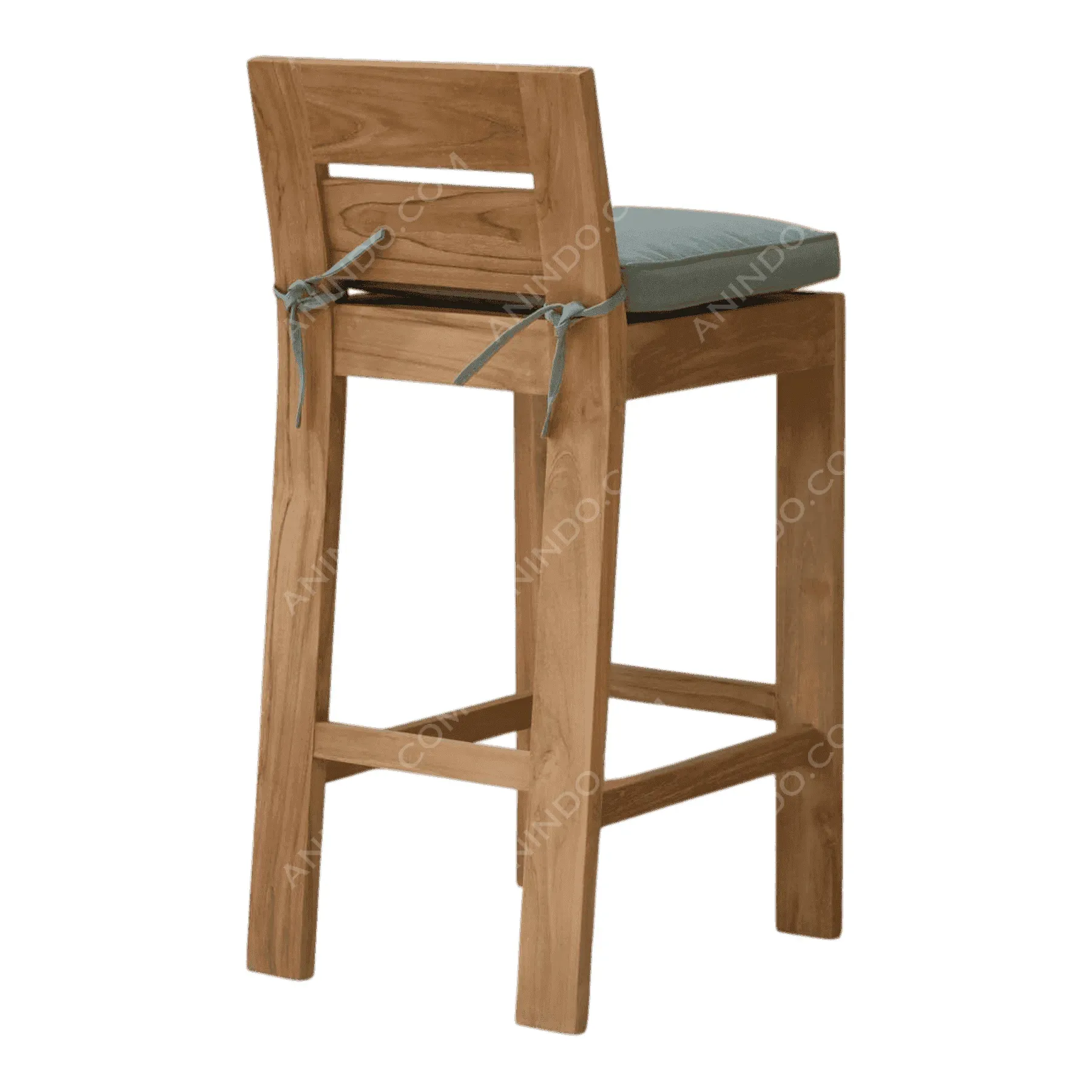 Horizon Teak Bar Stool - Image 5