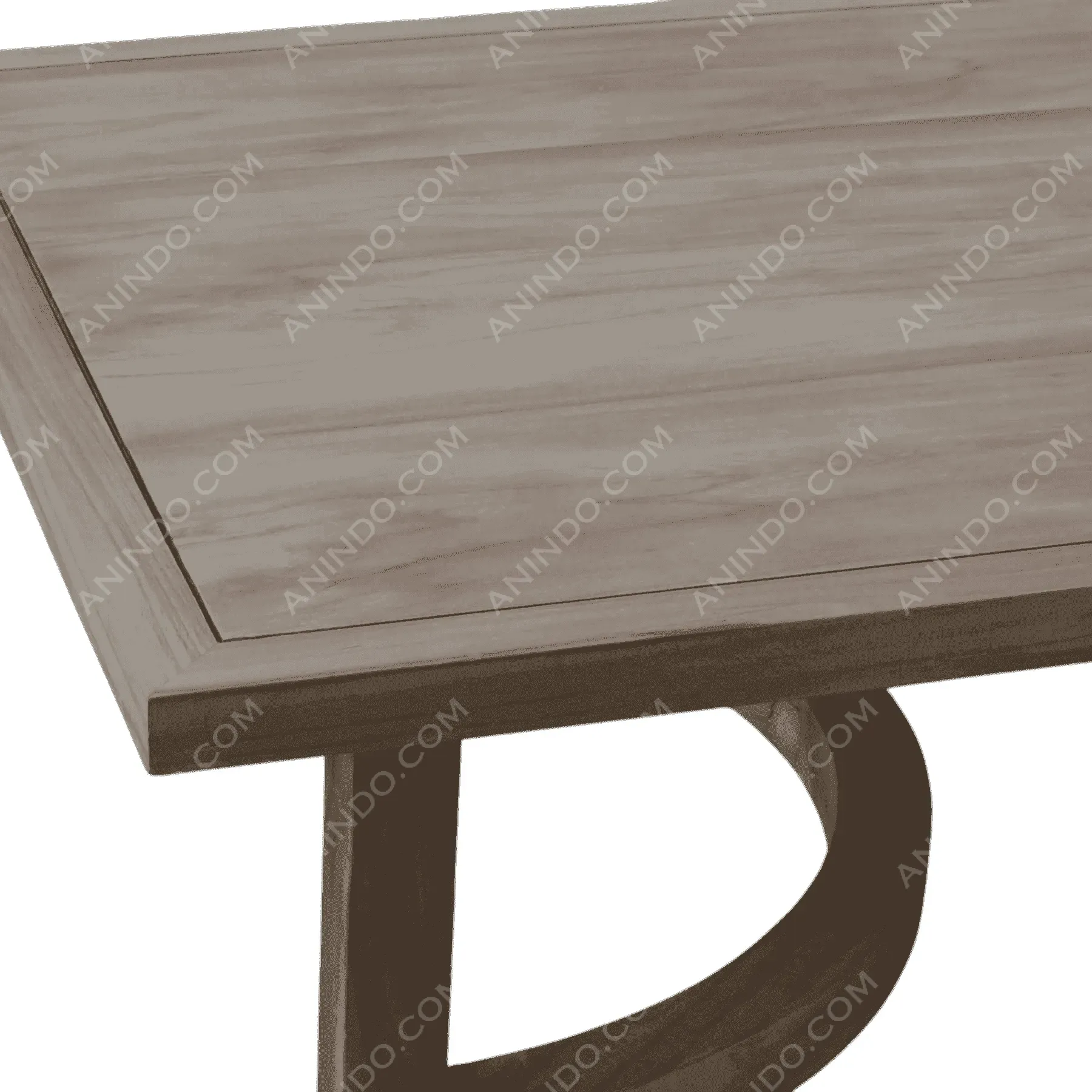 Arc Teak Coffee Table - Image 6