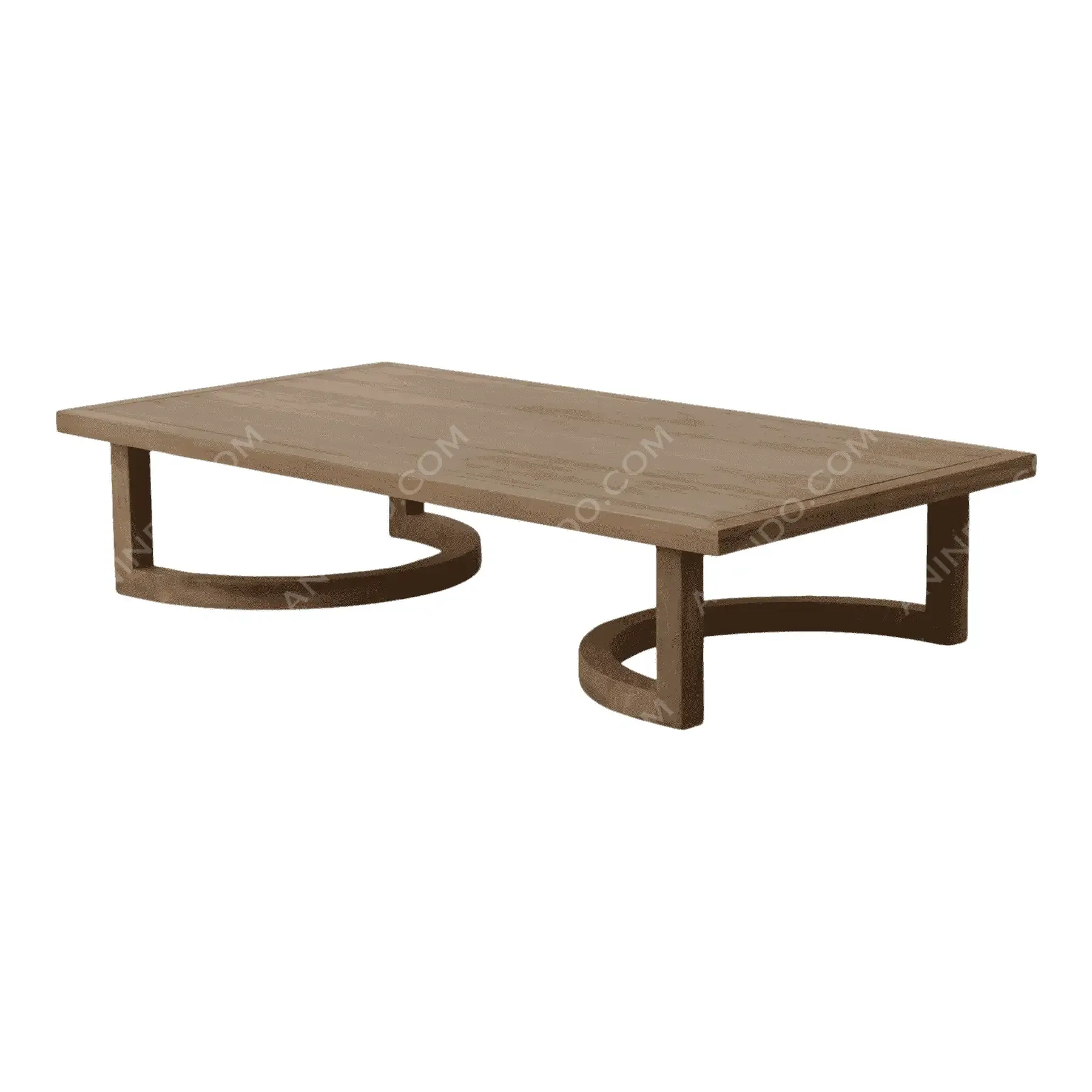 Arc Teak Coffee Table - Image 3