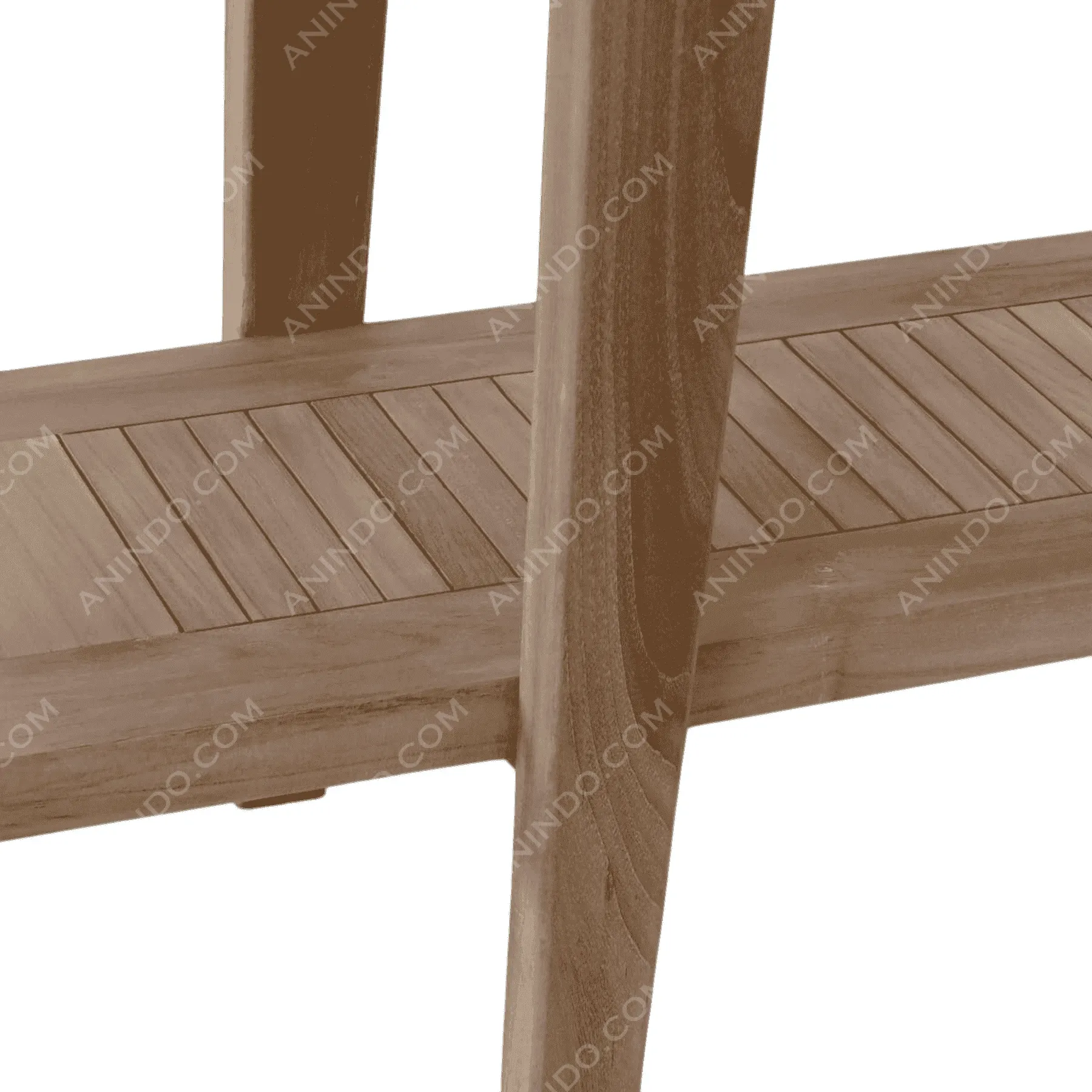 Classic Teak Outdoor Console - Image 2