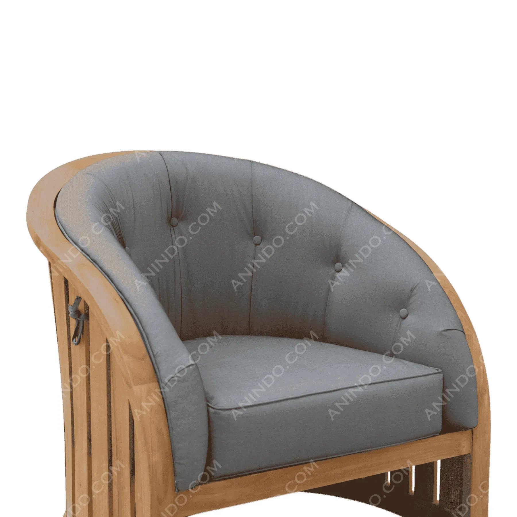 Embrace Tufted Barrel Chair - Image 3