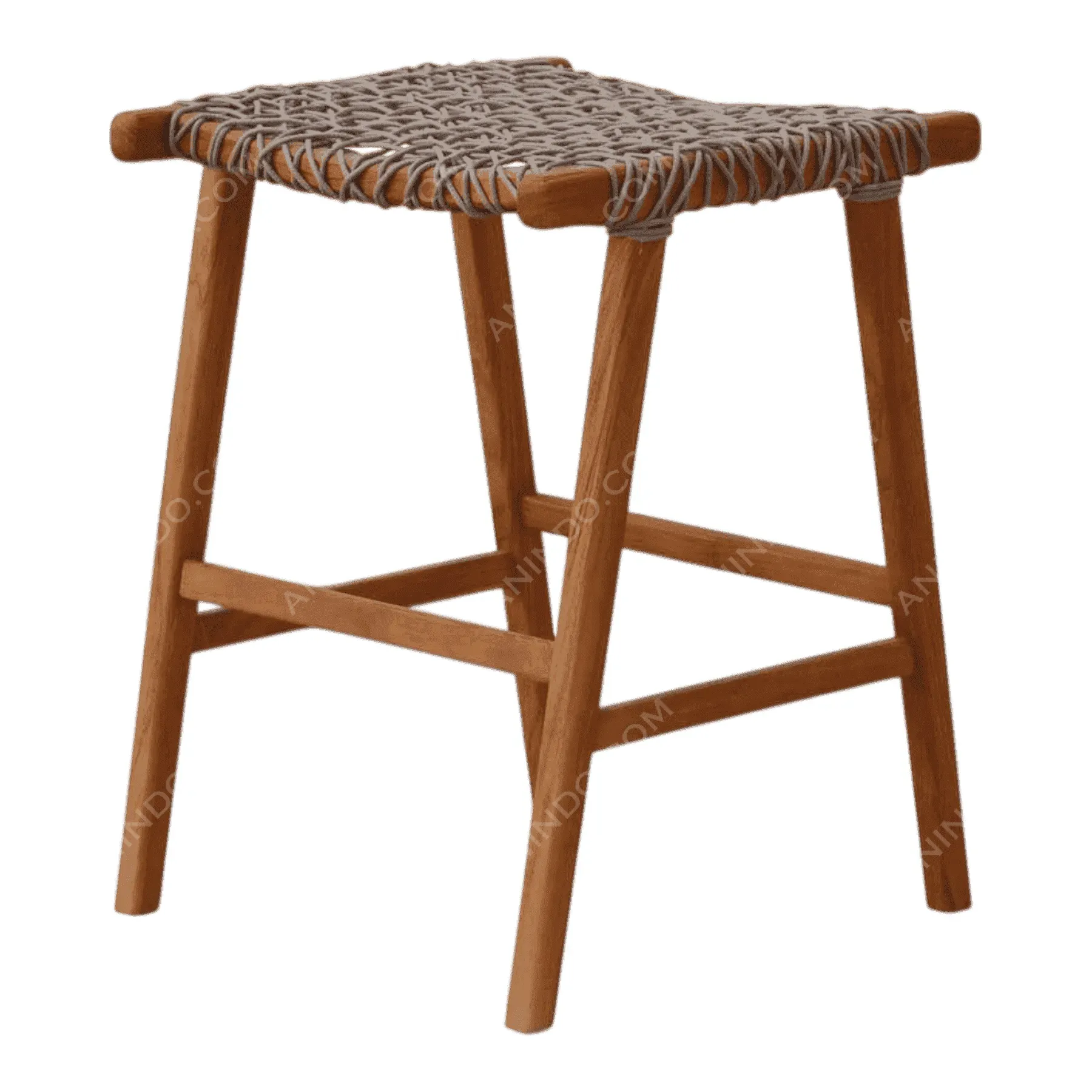 Rustic Weave Counter Stool - Image 5