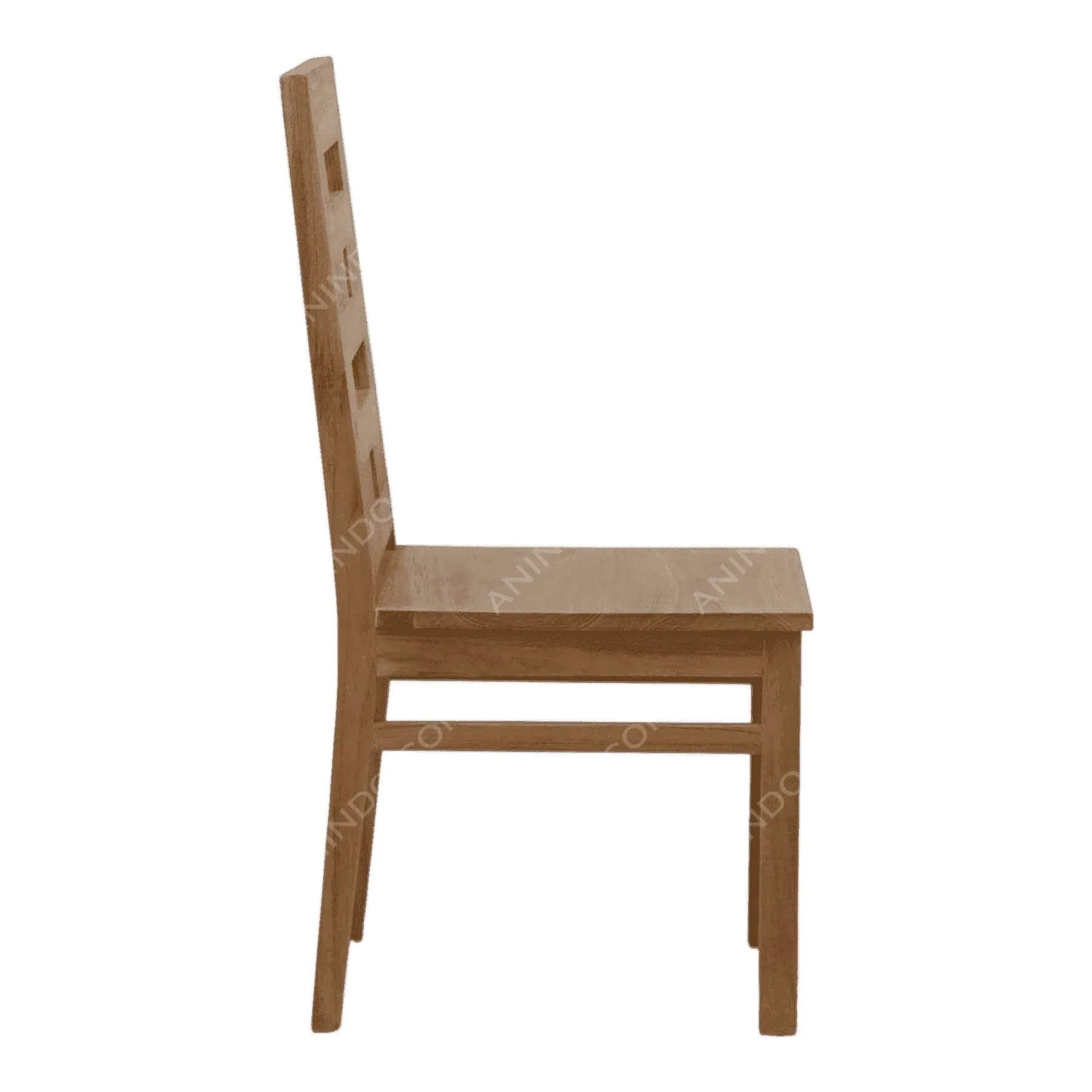 Geometric Cutout Dining Chair - Image 3