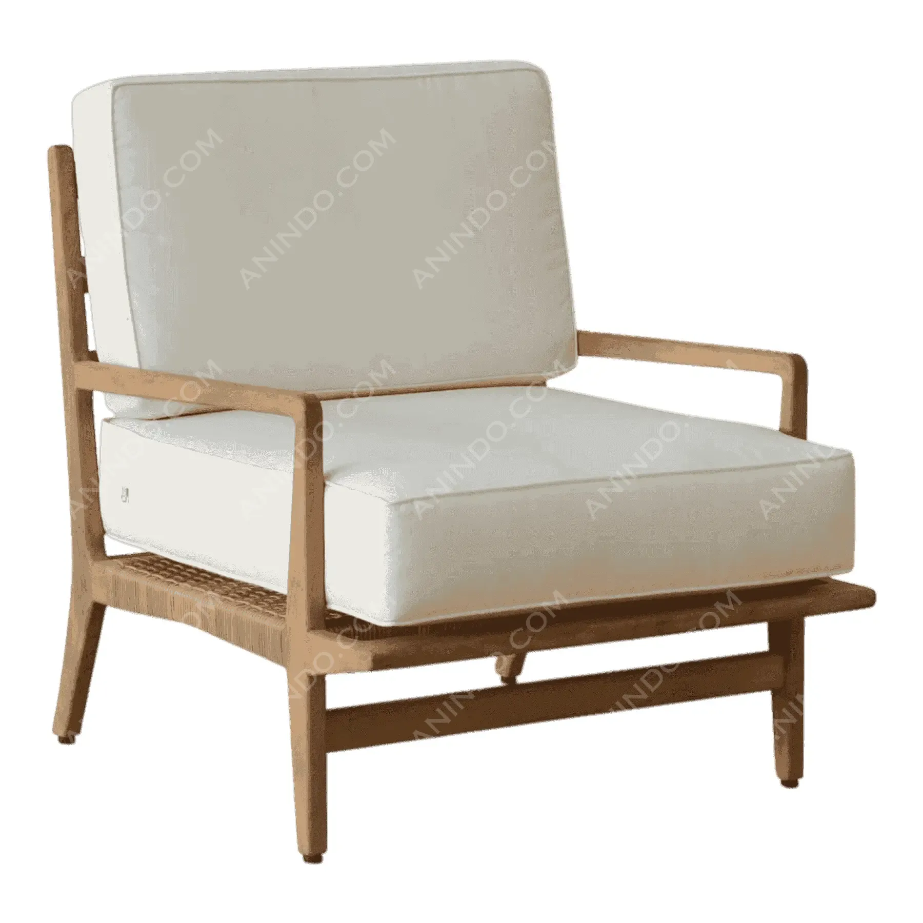Classic Teak Lounge Chair - Image 2