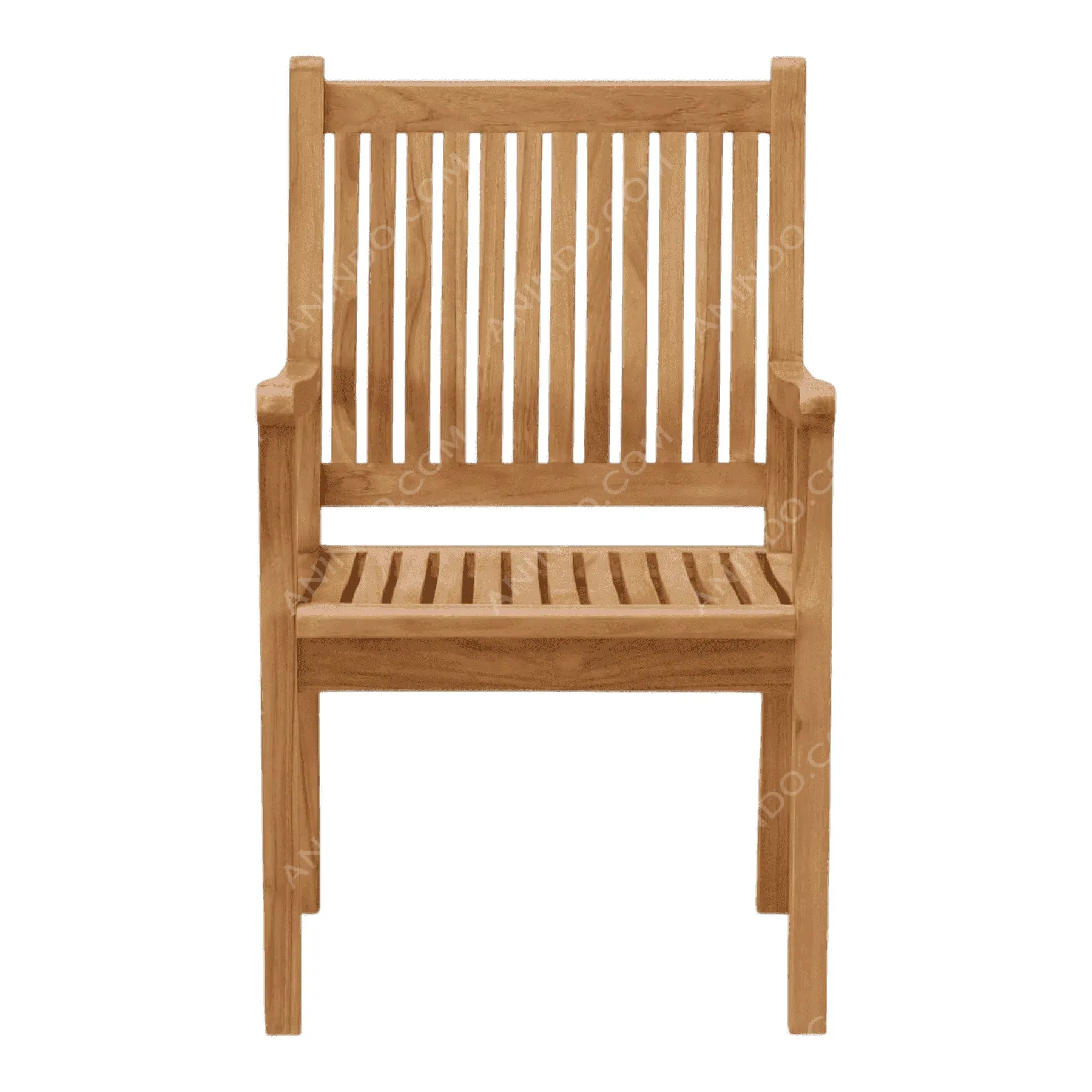 Classic Teak Stacking Armchair