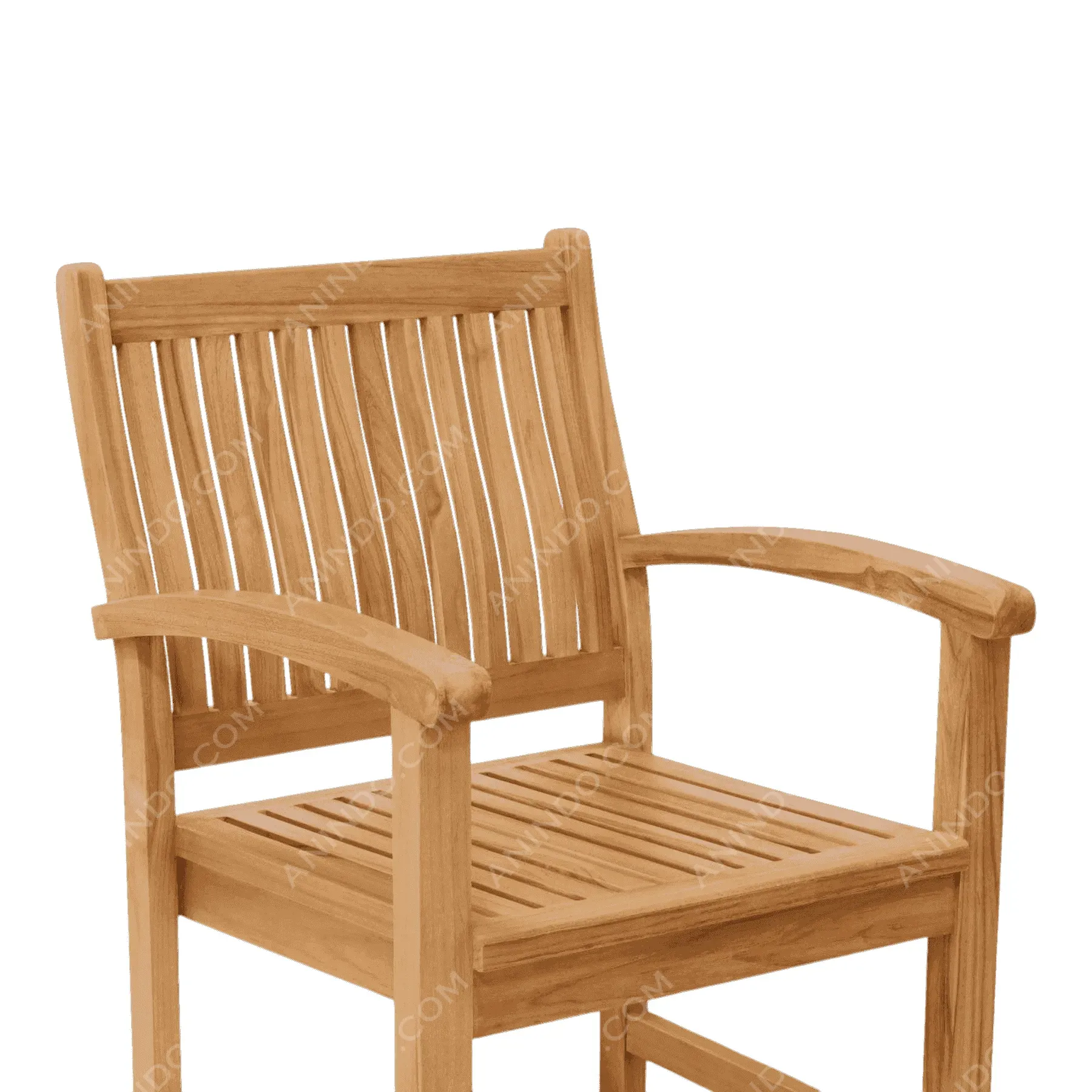 Classic Teak Garden Armchair - Image 5