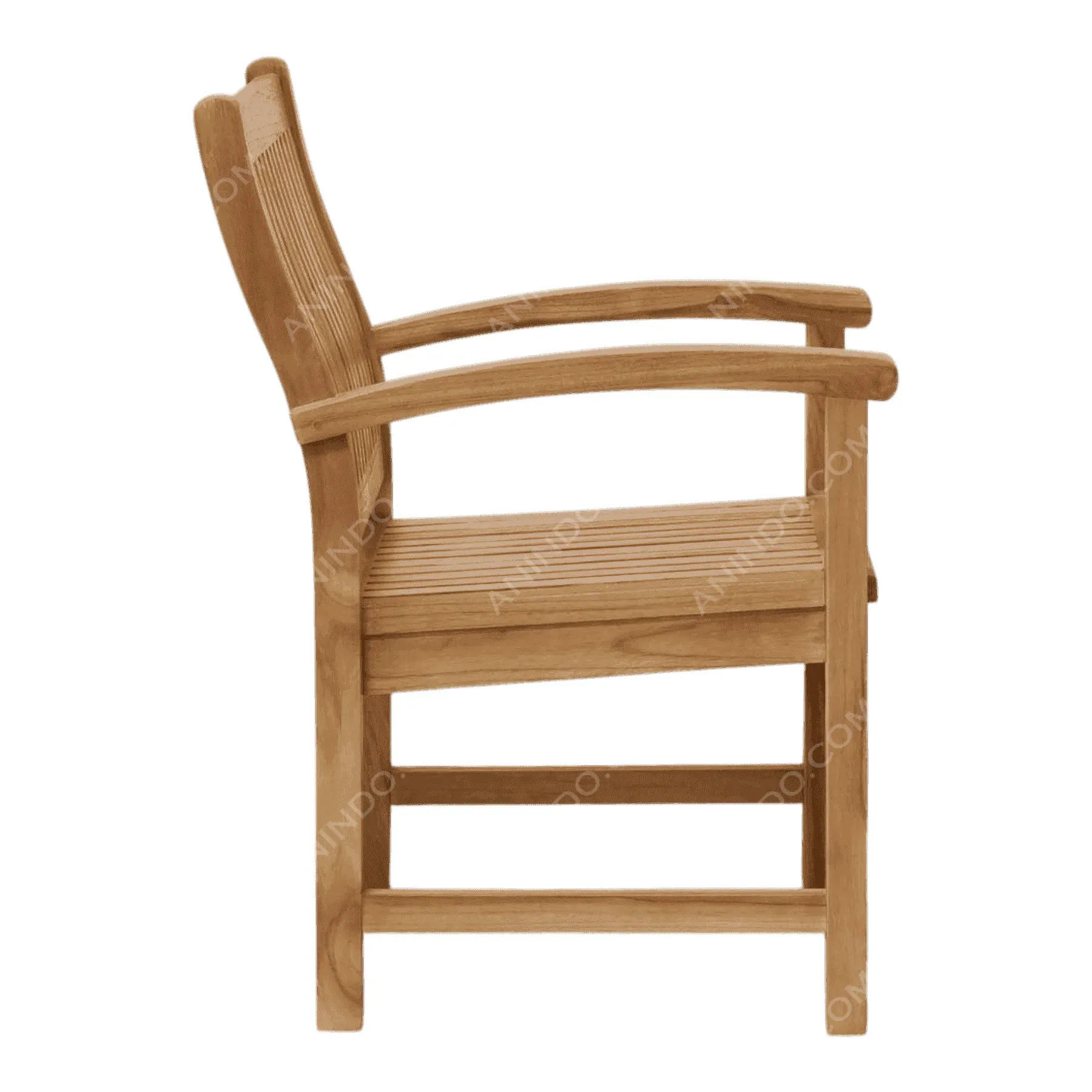 Classic Teak Garden Armchair - Image 4