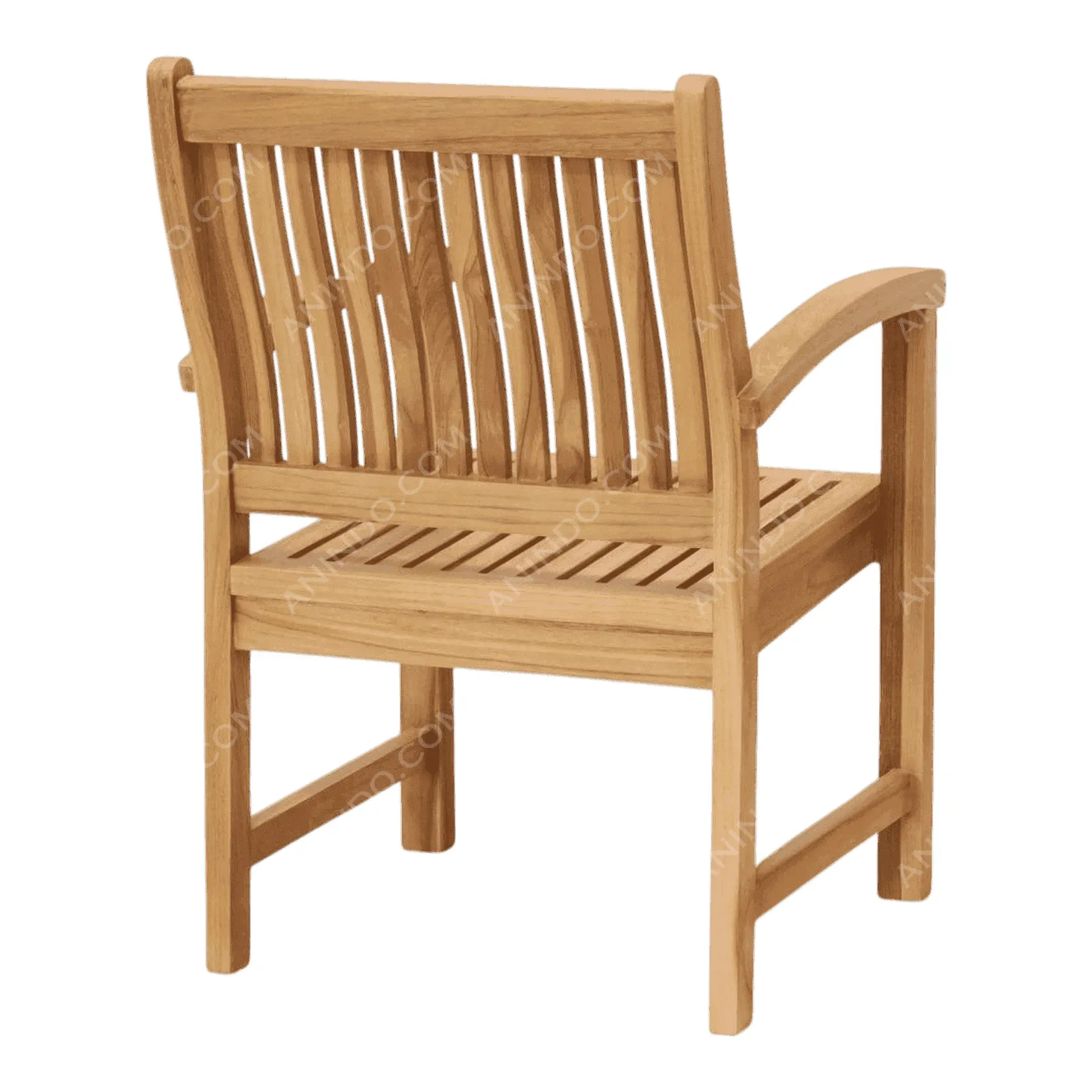 Classic Teak Garden Armchair - Image 6
