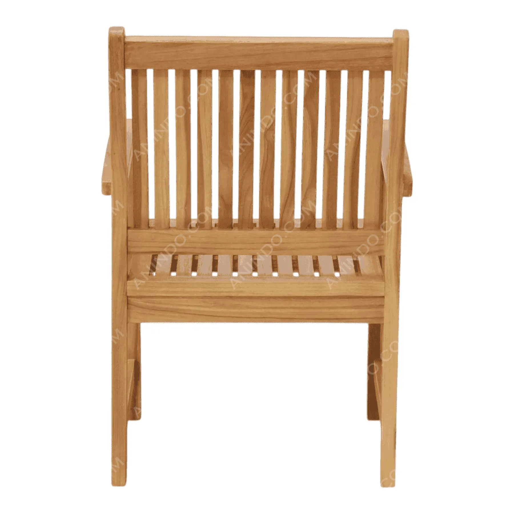 Classic Teak Garden Armchair - Image 2