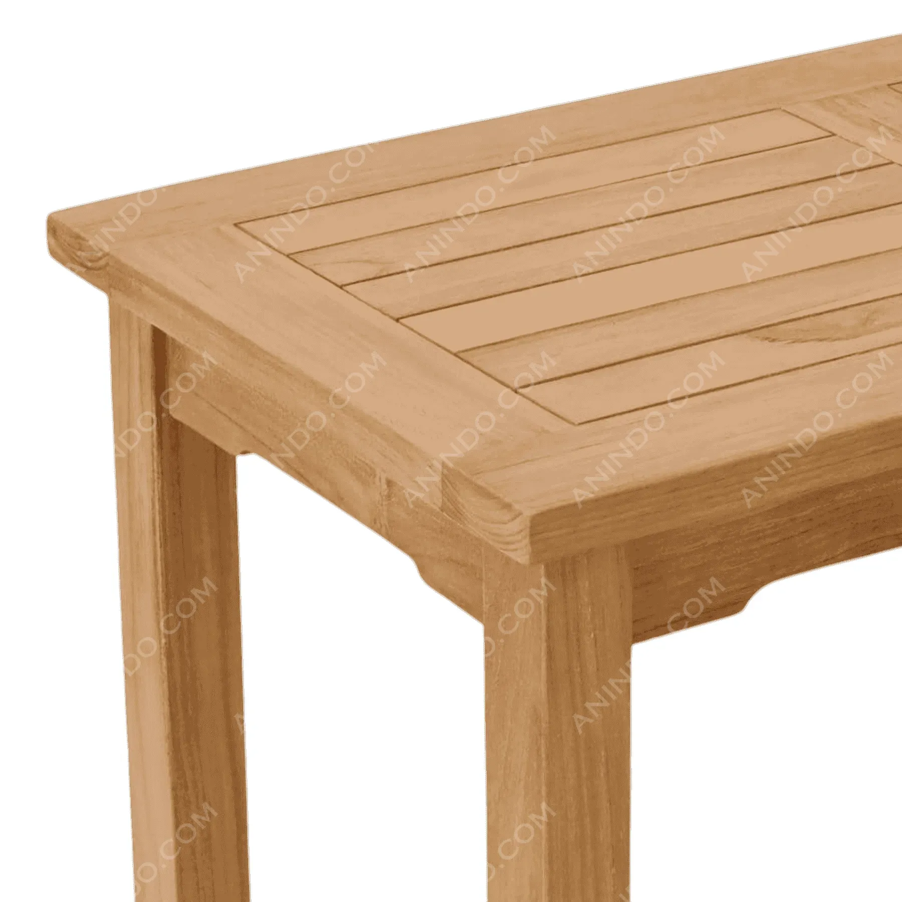 Classic Teak Garden Bench - Image 4