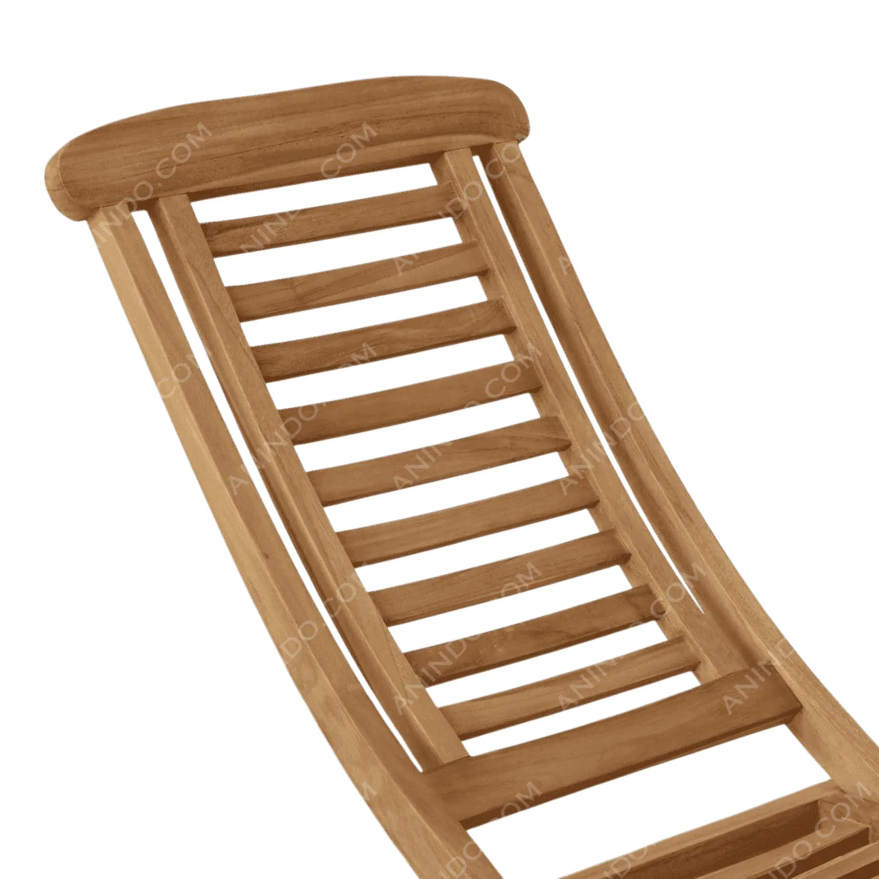 Classic Teak Folding Chair - Image 6