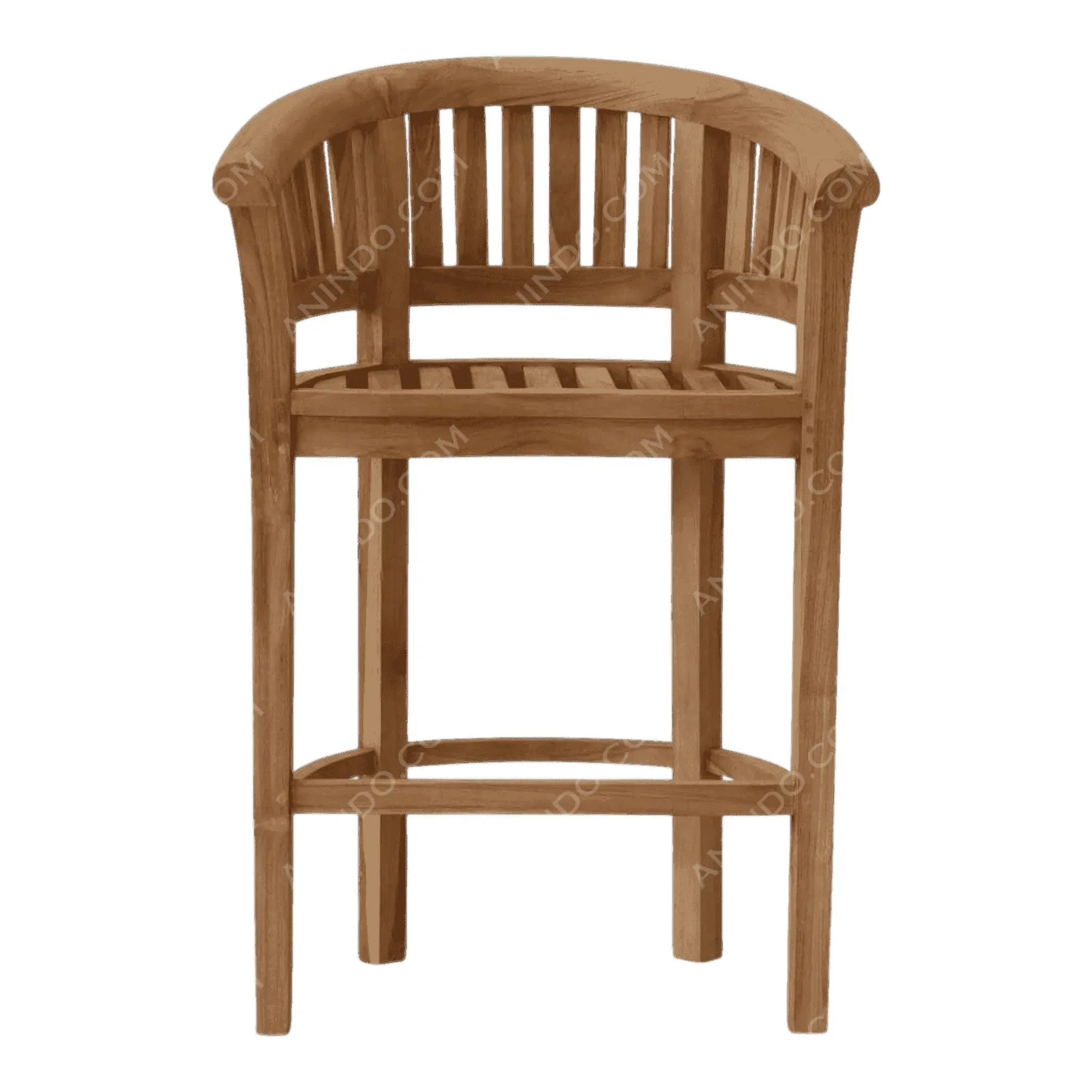 Captain's Teak Bar Stool