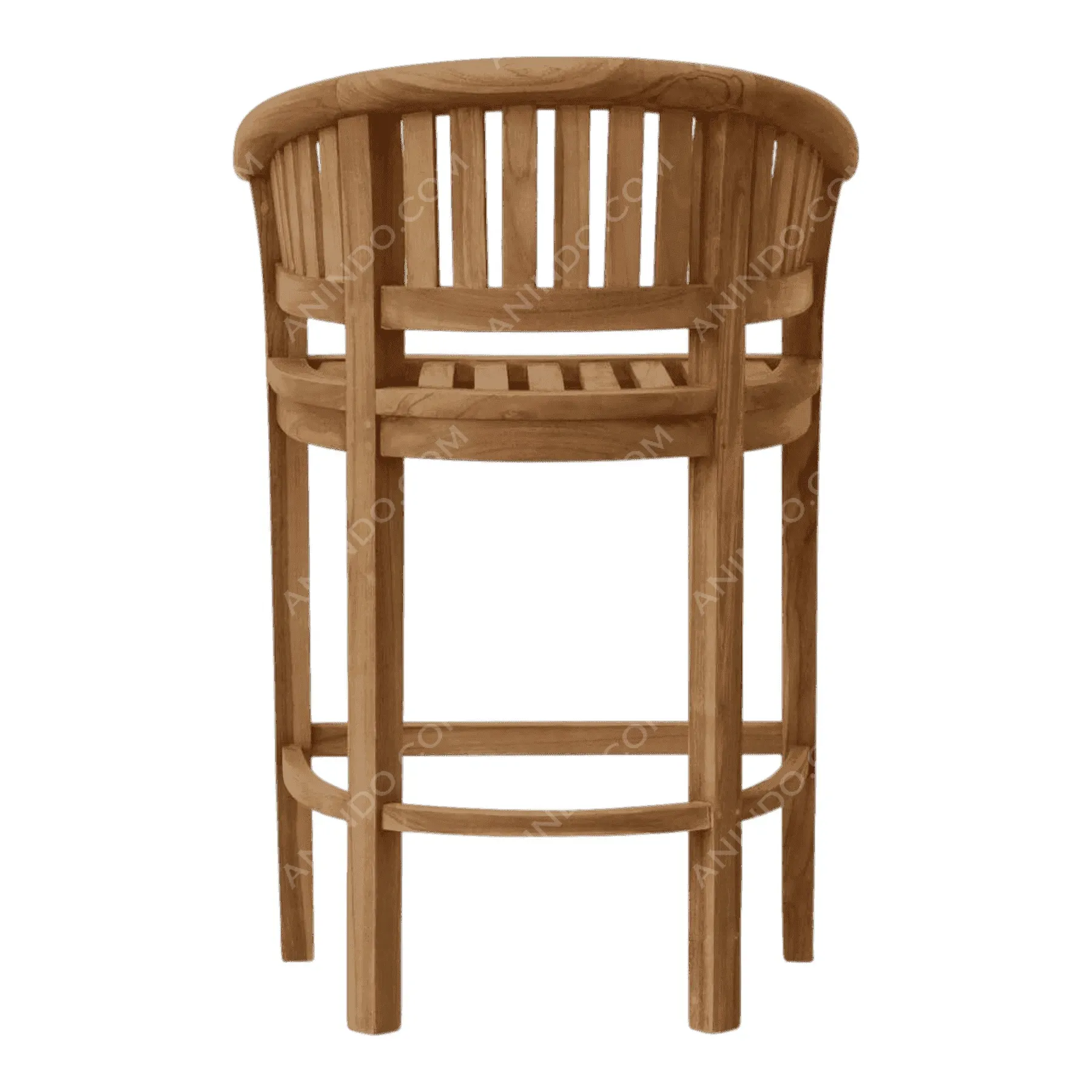 Captain's Teak Bar Stool - Image 7