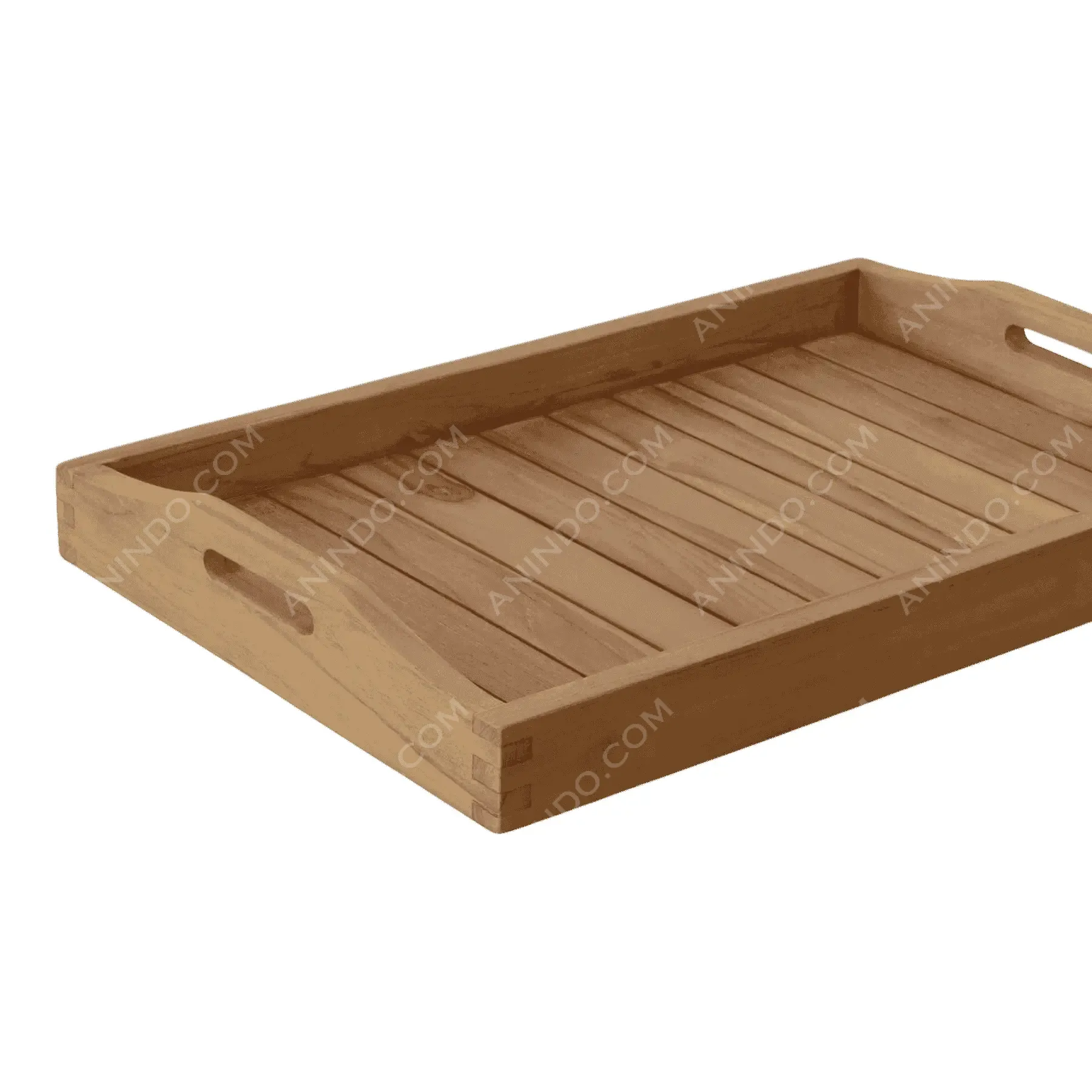Classic Teak Serving Tray - Image 3