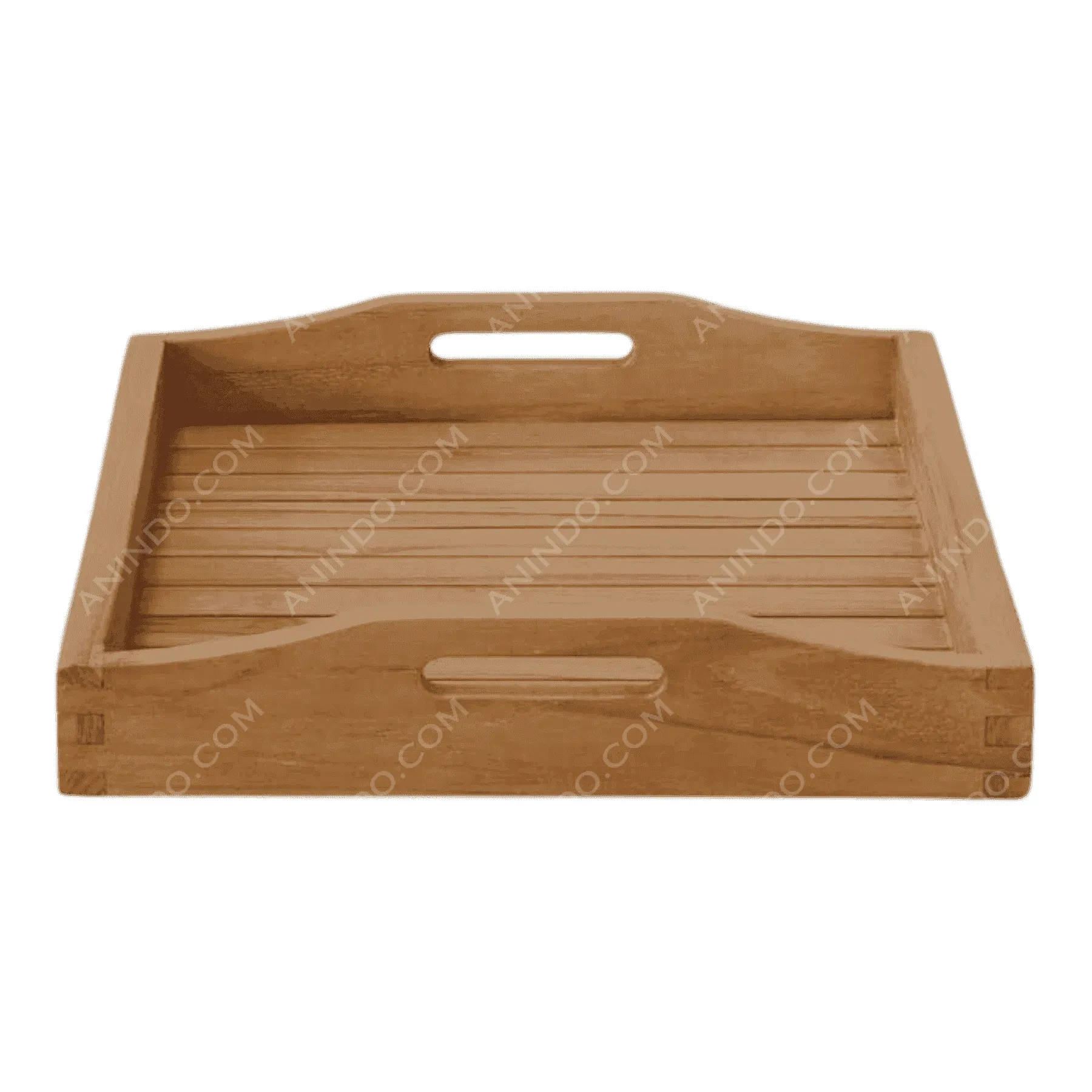 Classic Teak Serving Tray - Image 4