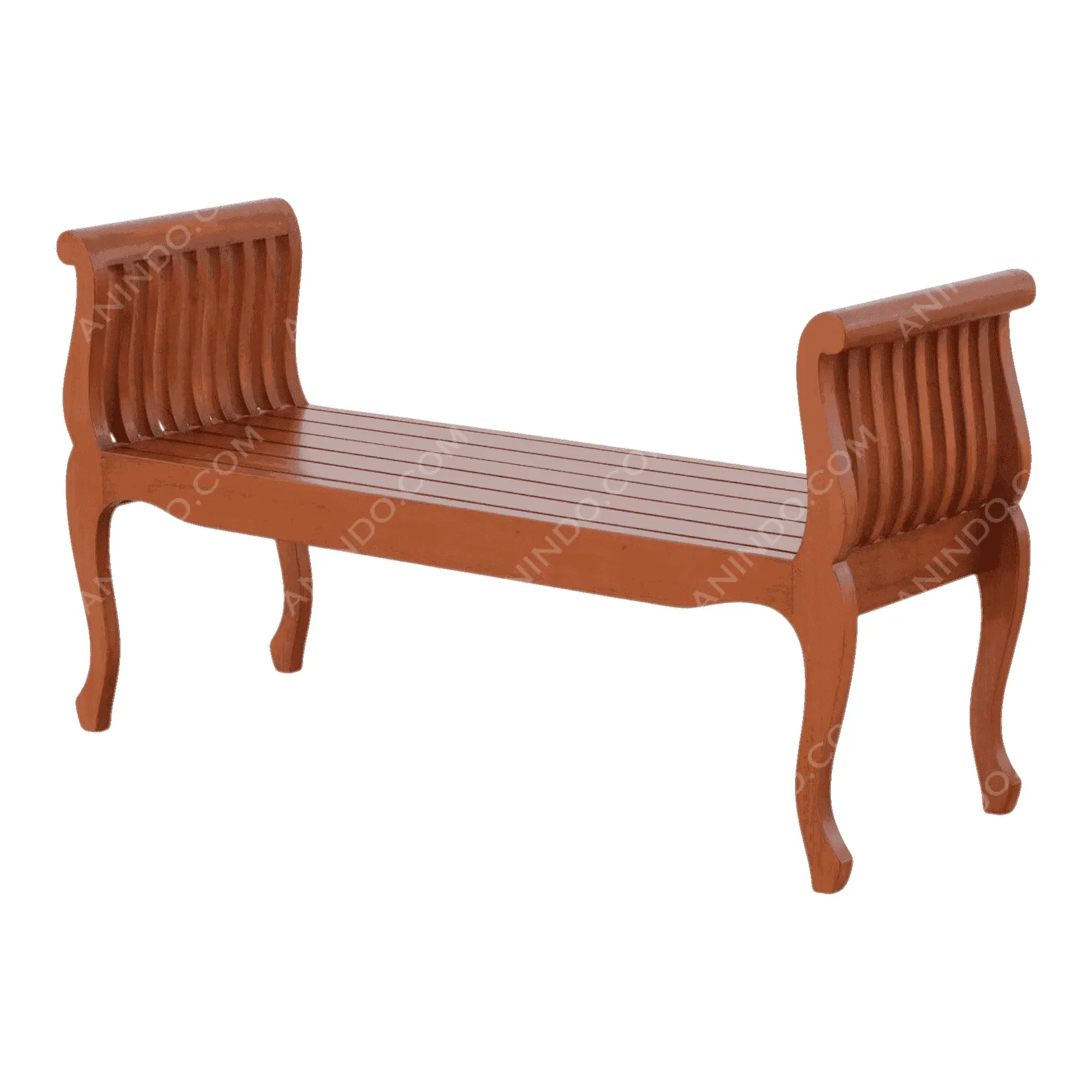 Regency Sleigh Bench - Image 2
