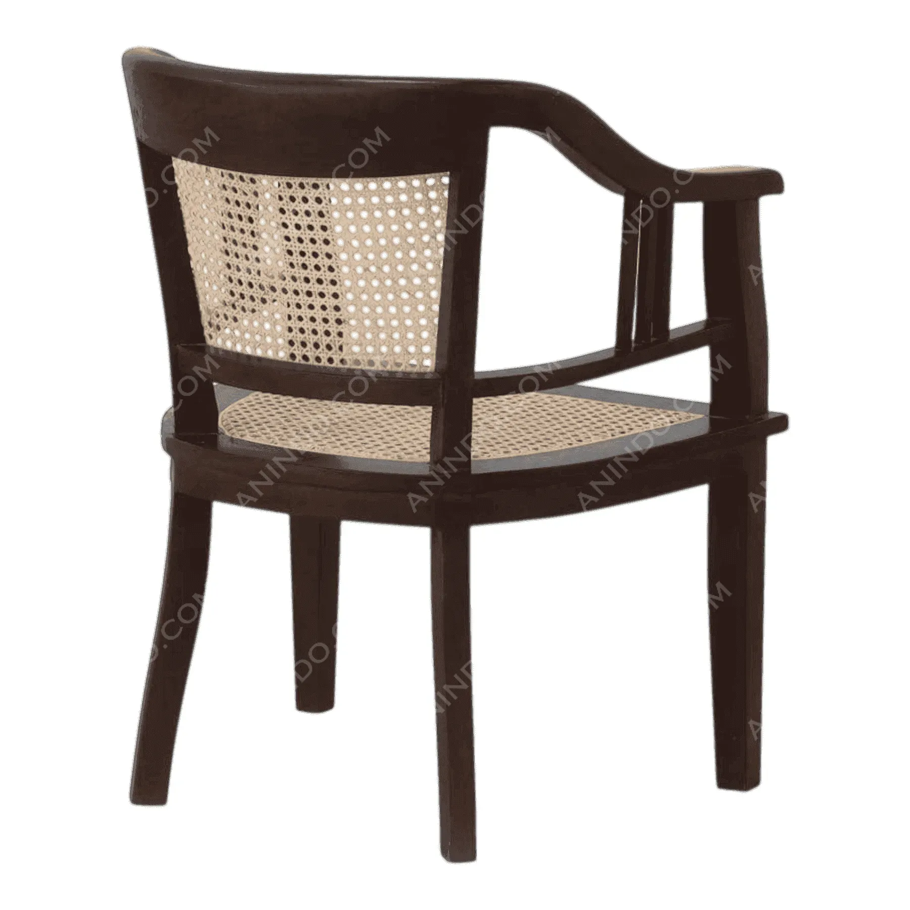 Colonial Rattan Armchair - Image 3