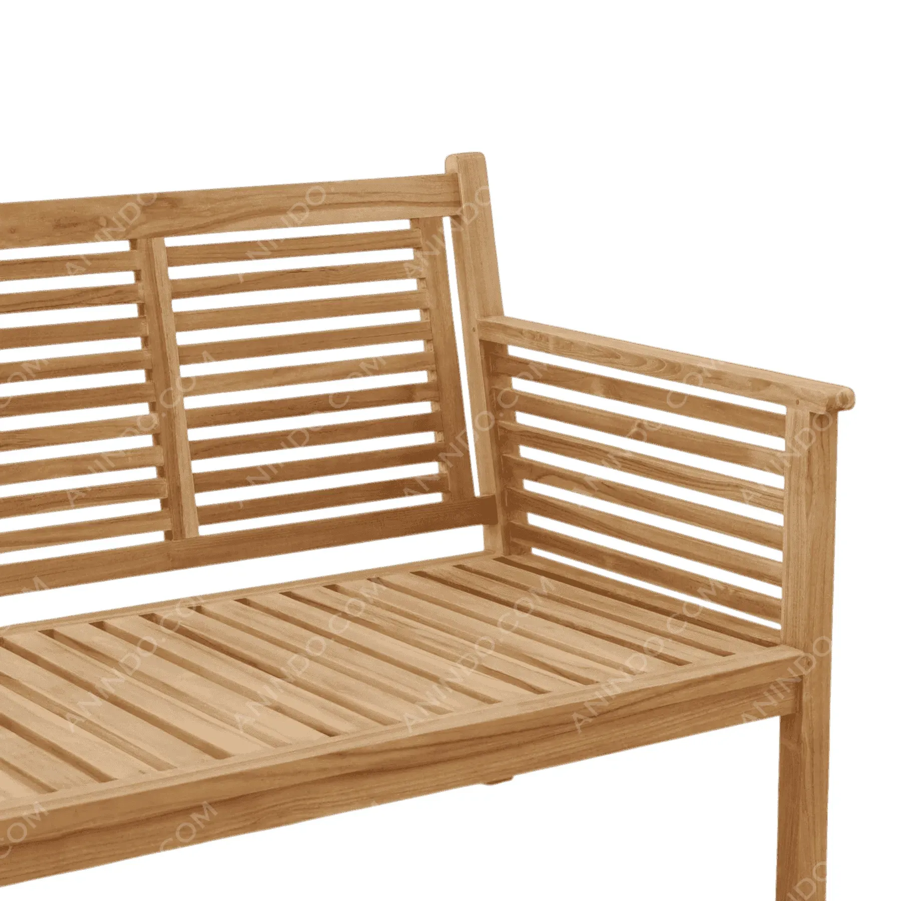 Classic Teak Garden Bench - Image 5